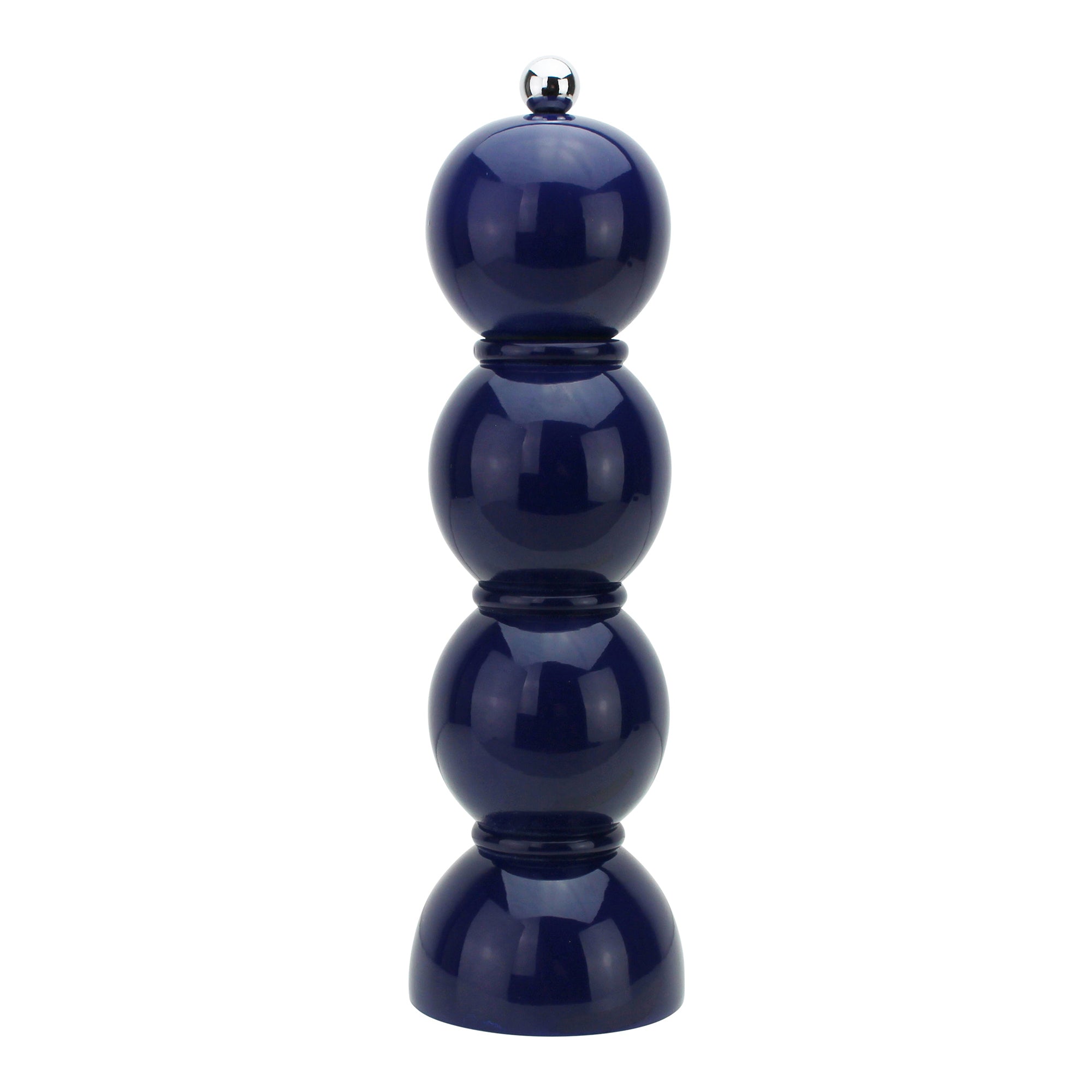 Navy Bobbin Salt or Pepper Mill