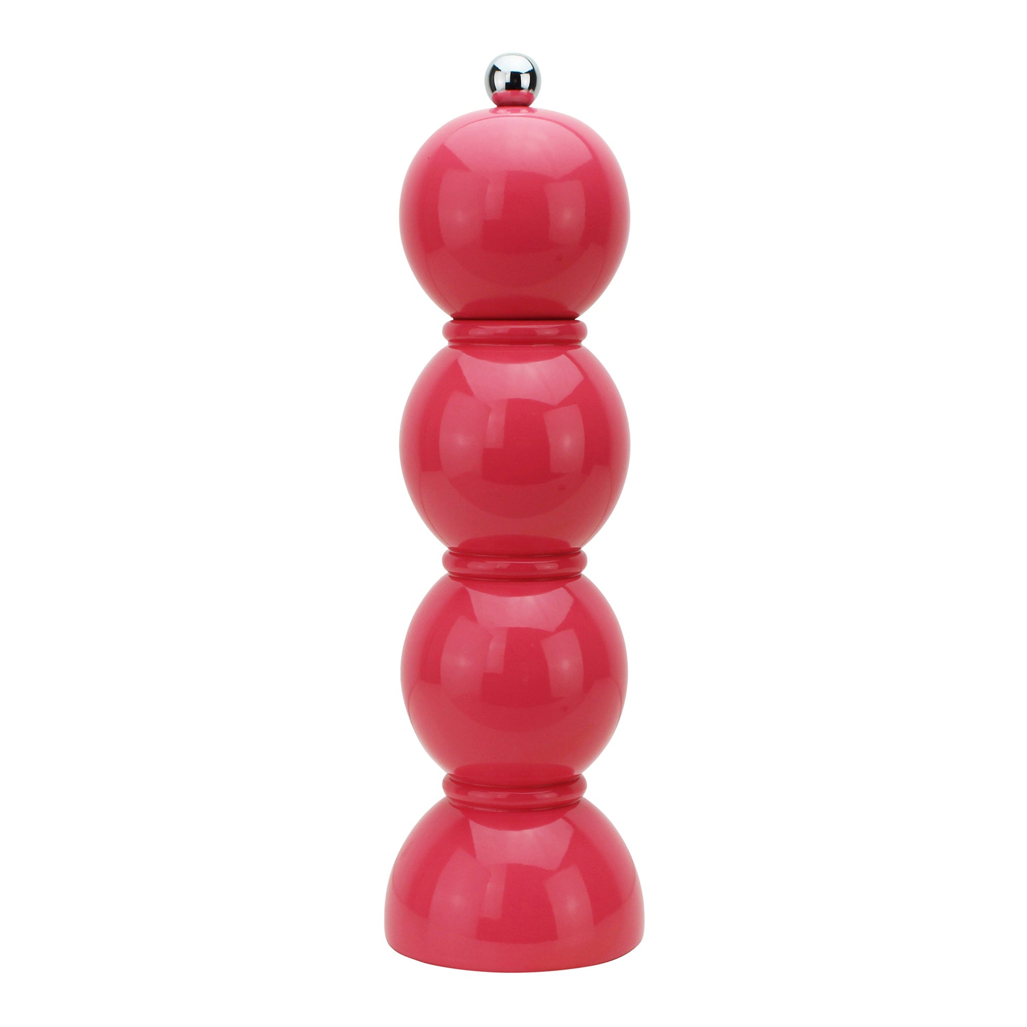 Watermelon Pink Bobbin Salt or Pepper Mill