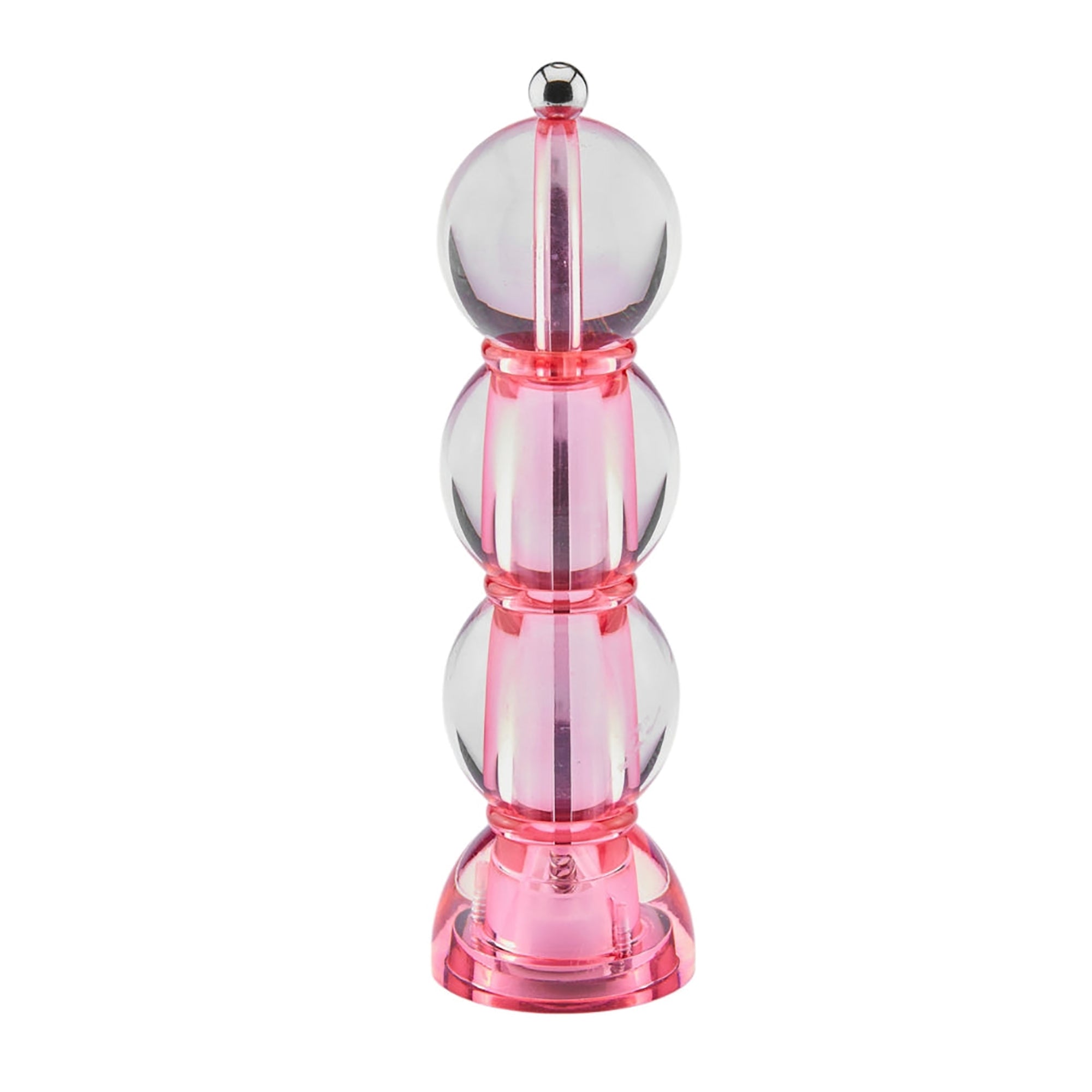 Pink Icy Bobbin Salt or Pepper Mill