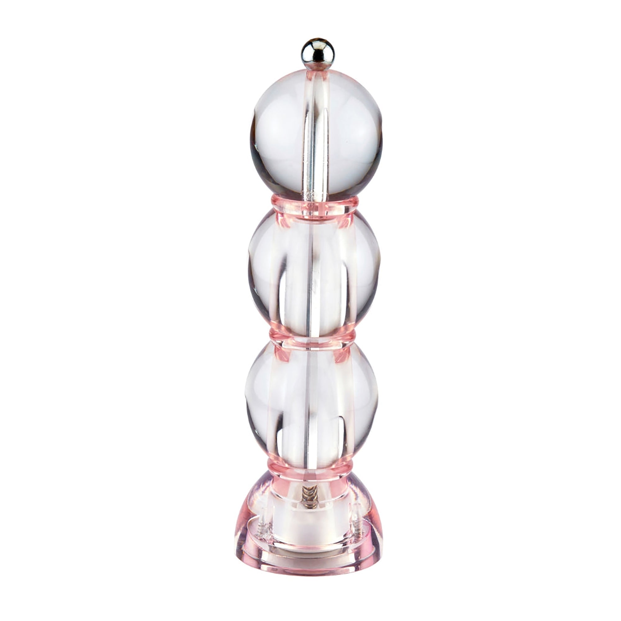 Pale Pink Icy Bobbin Salt or Pepper Mill