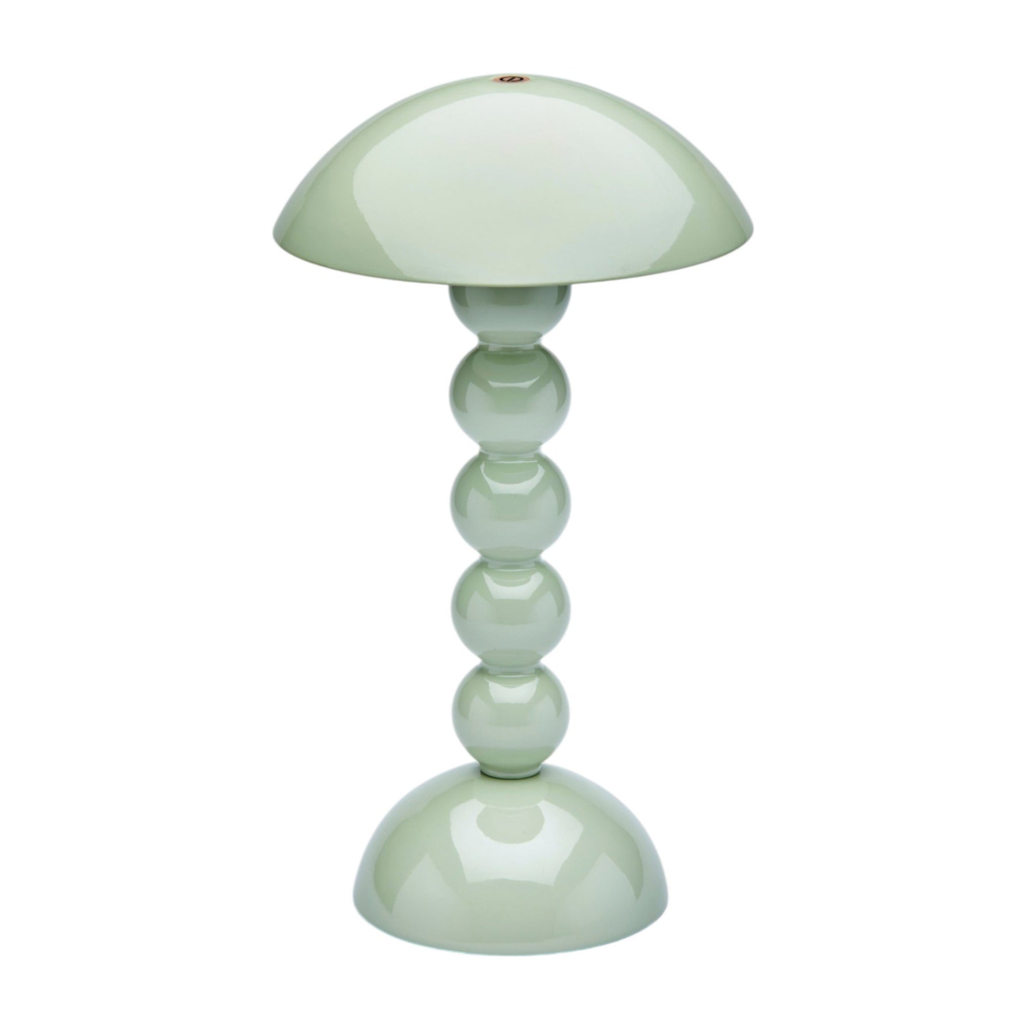 Sage Lacquer Rechargeable Bobbin LED Lamp