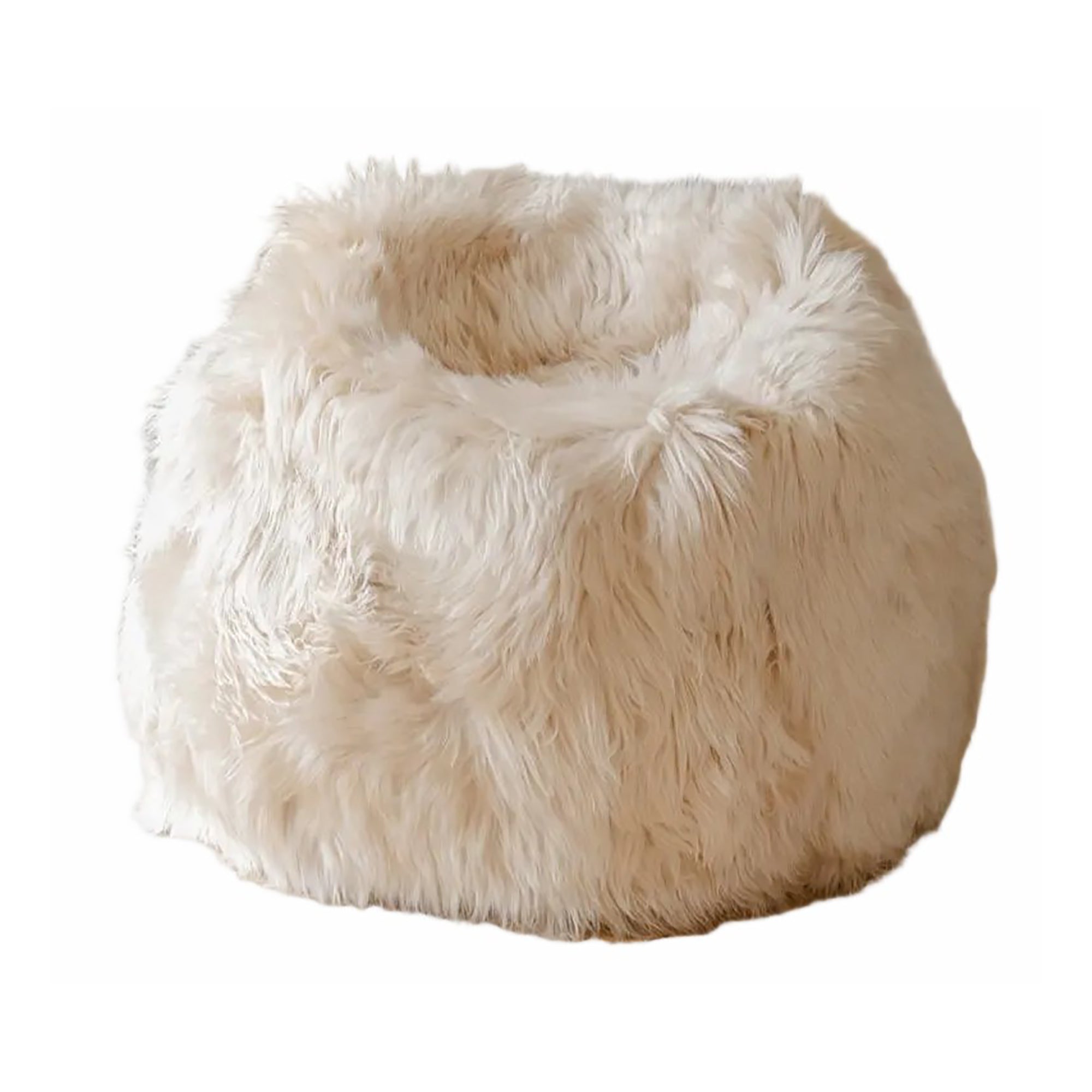 Large Sheepskin Beanbag - Cream