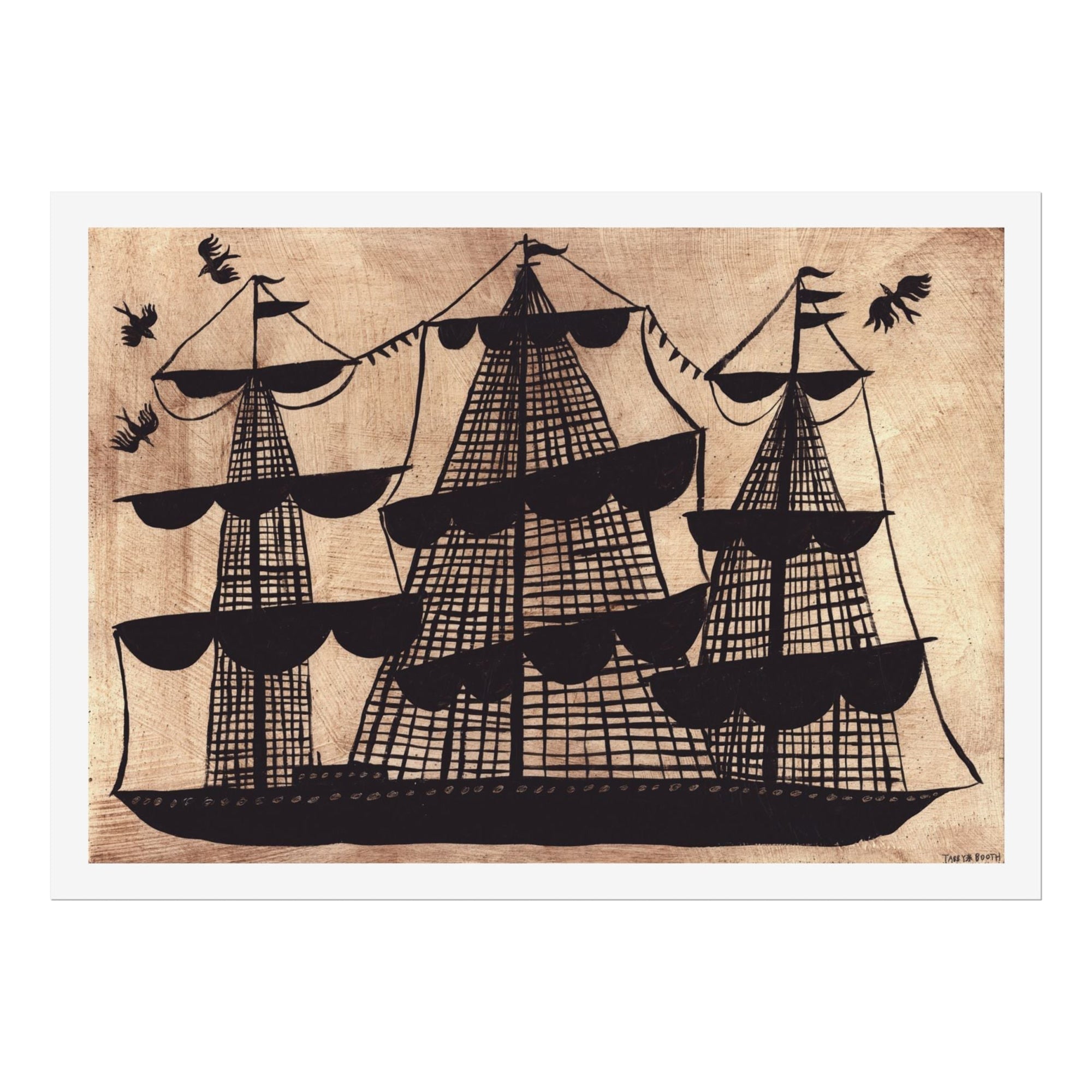 Ship 2 Fine Art Print