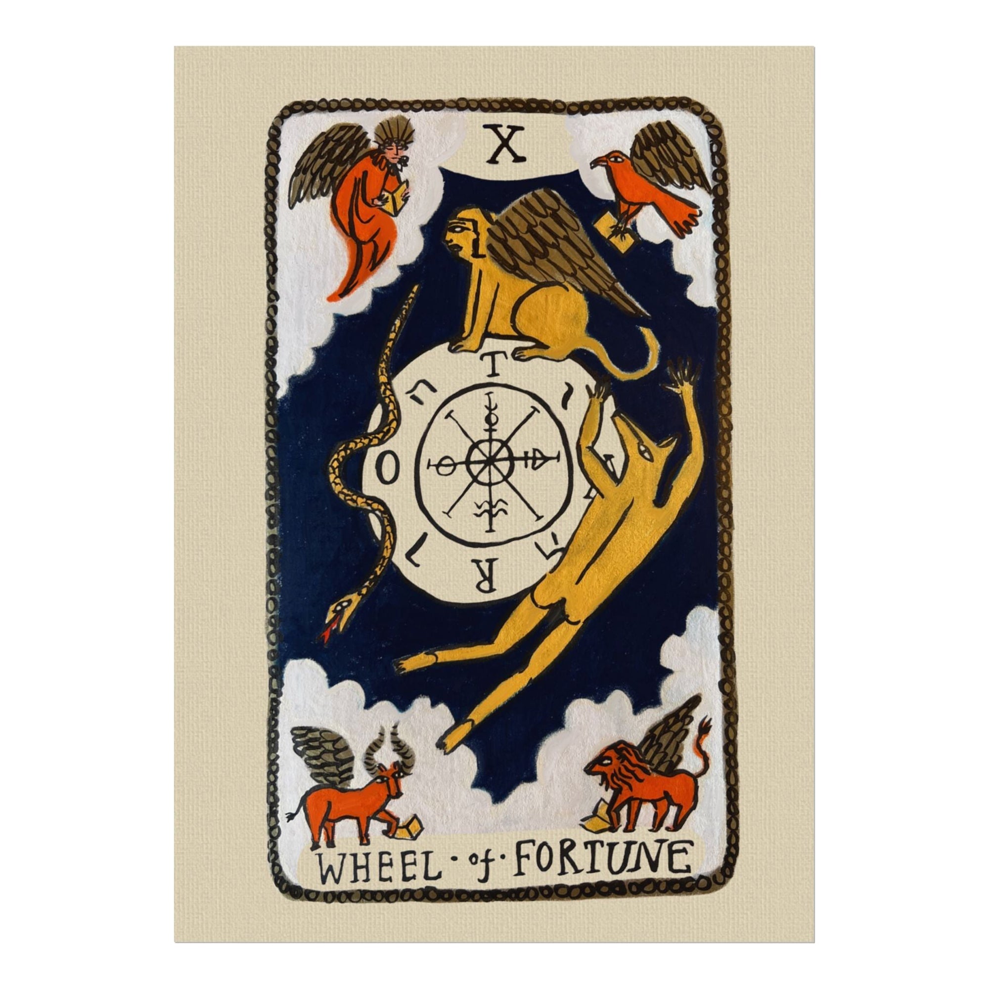Wheel of Fortune Tarot Print