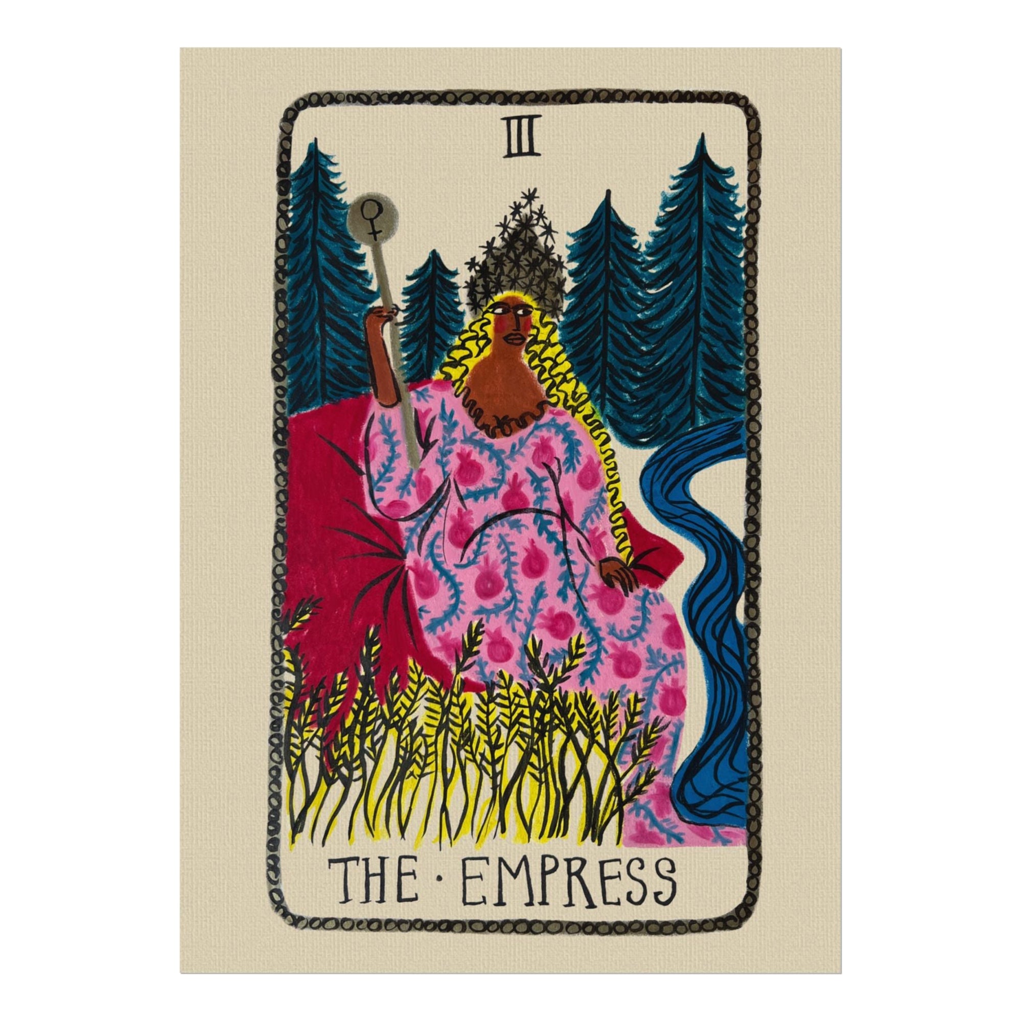 The Empress Tarot Print