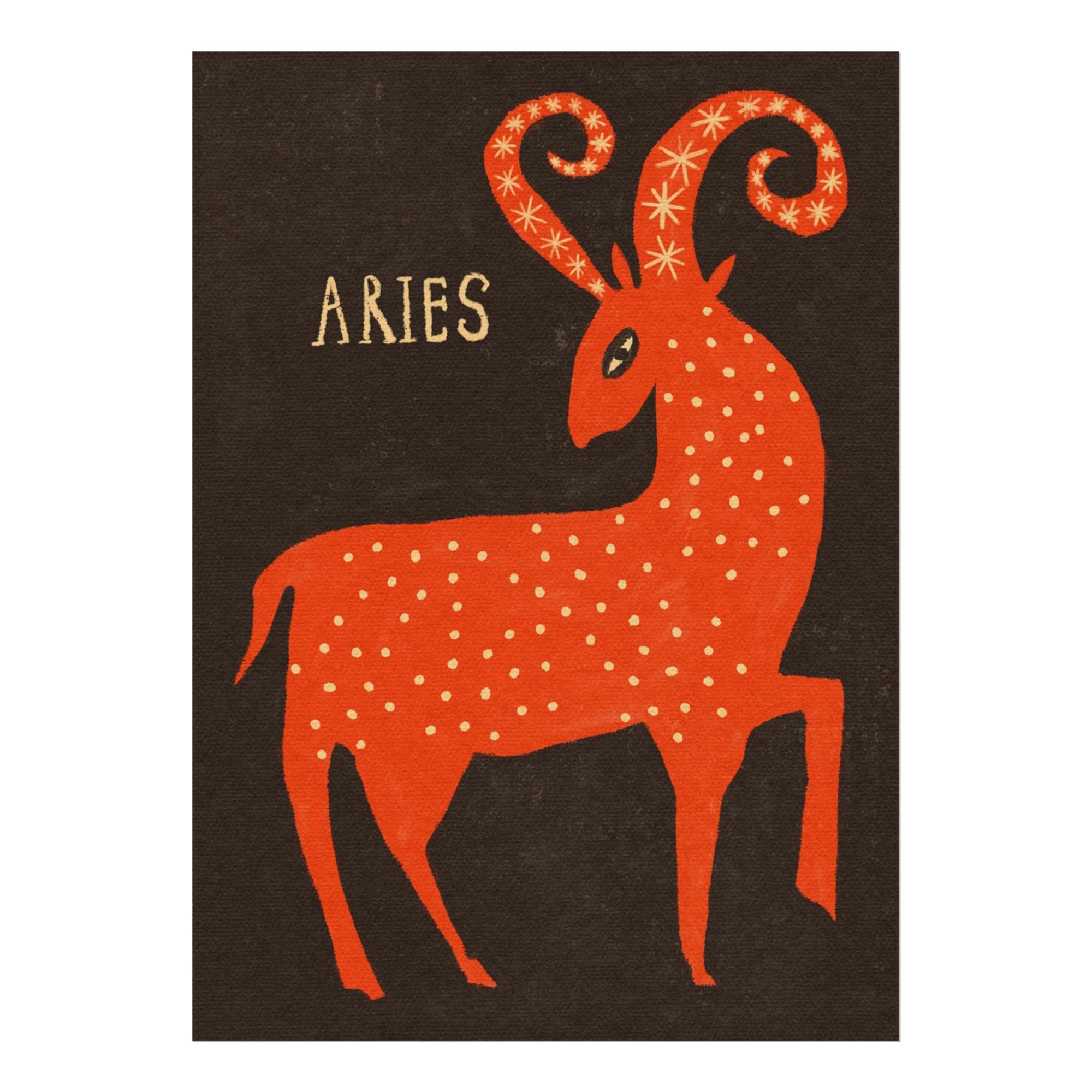 Aries Zodiac Print