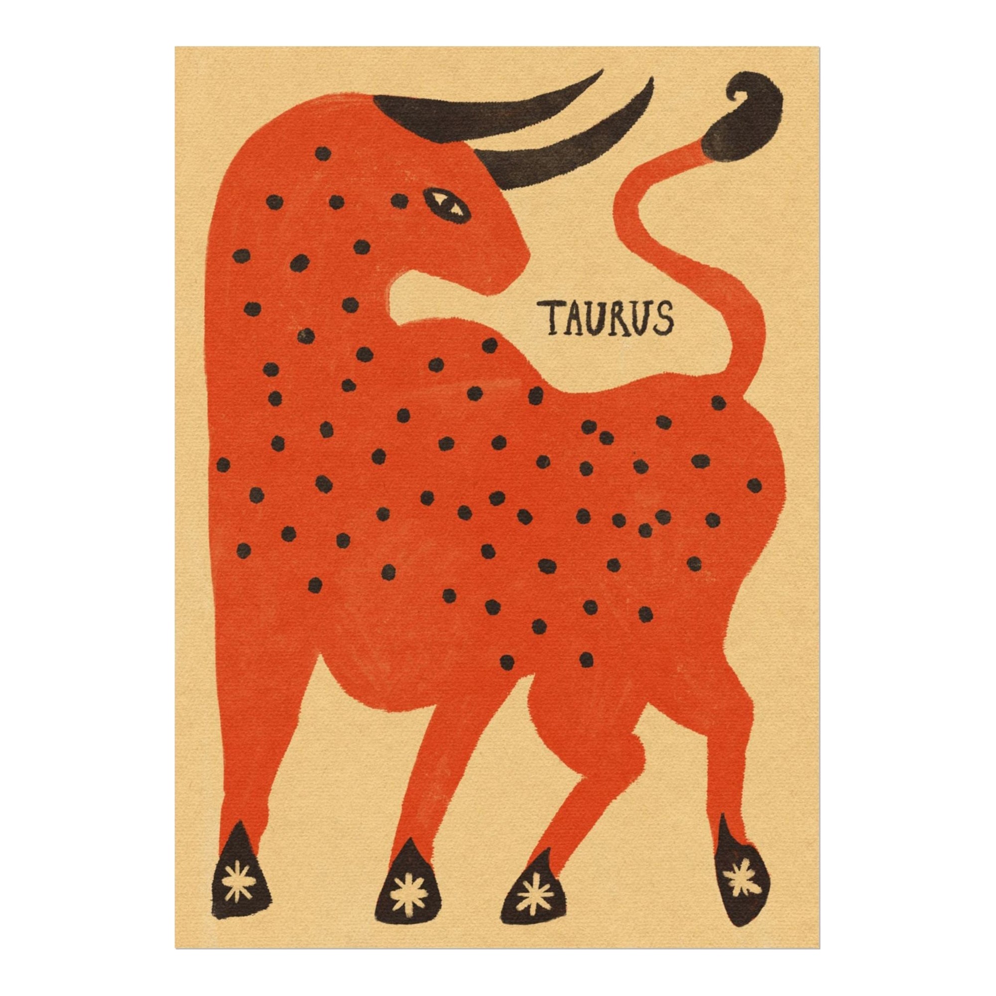 Taurus Zodiac Print