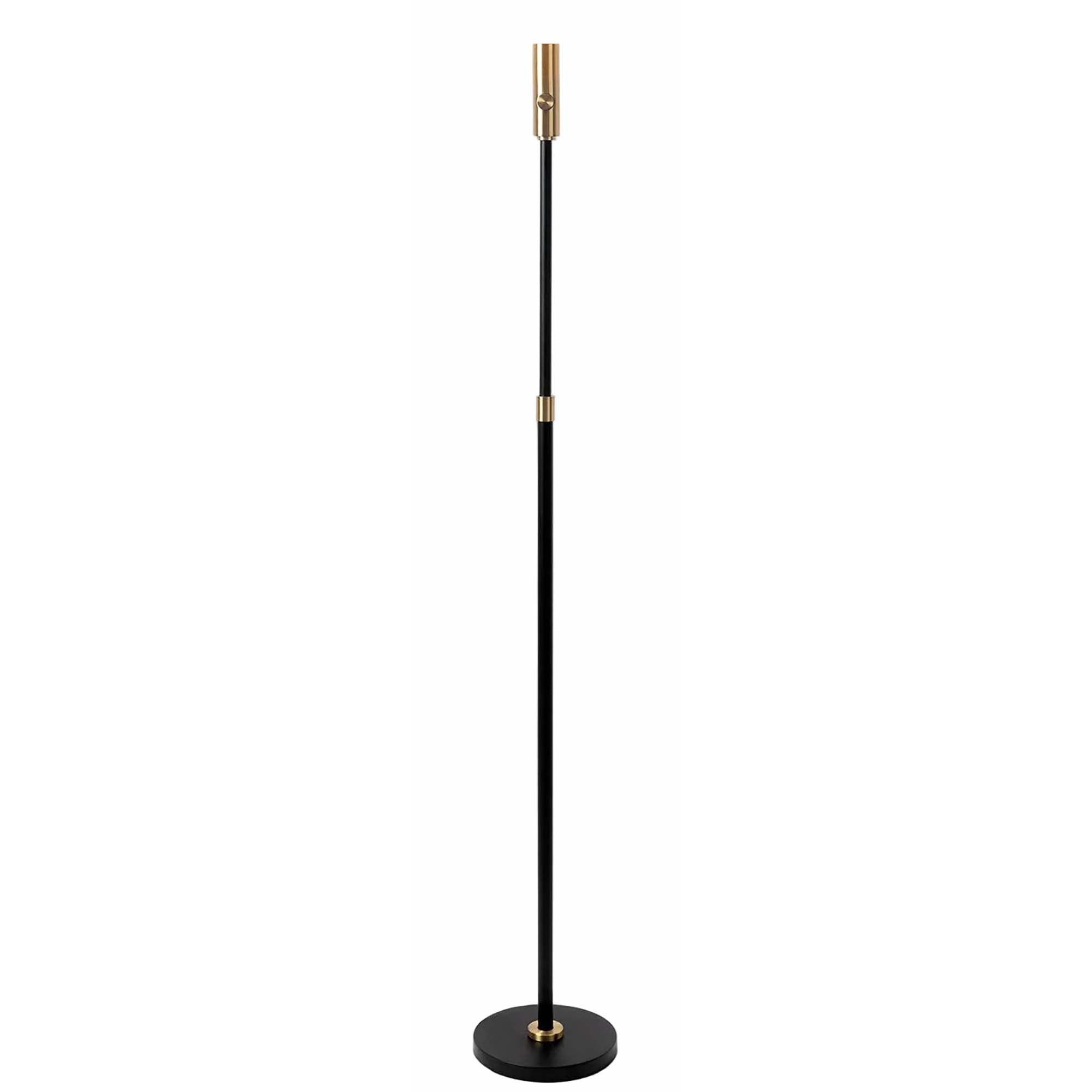 Poise Adjustable Floor Lamp in Brass