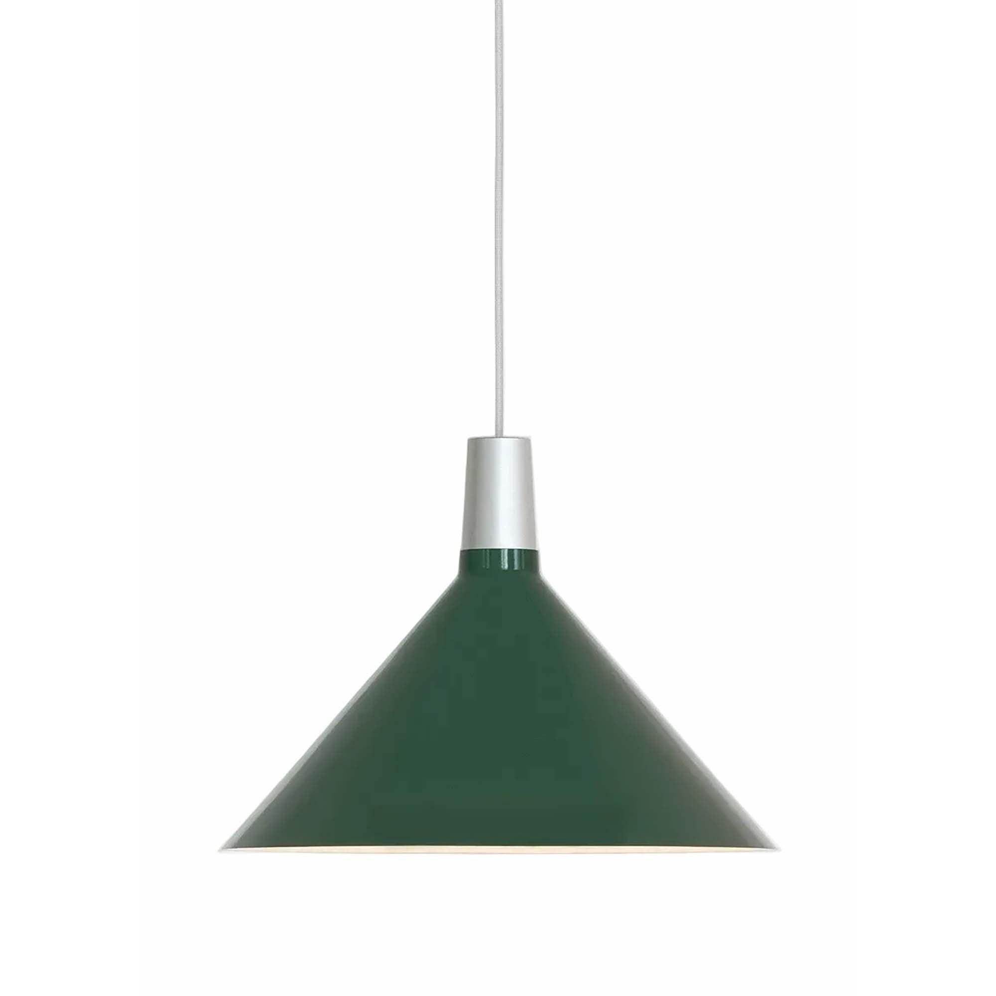 Bower Pendant Light Medium in Dark Green