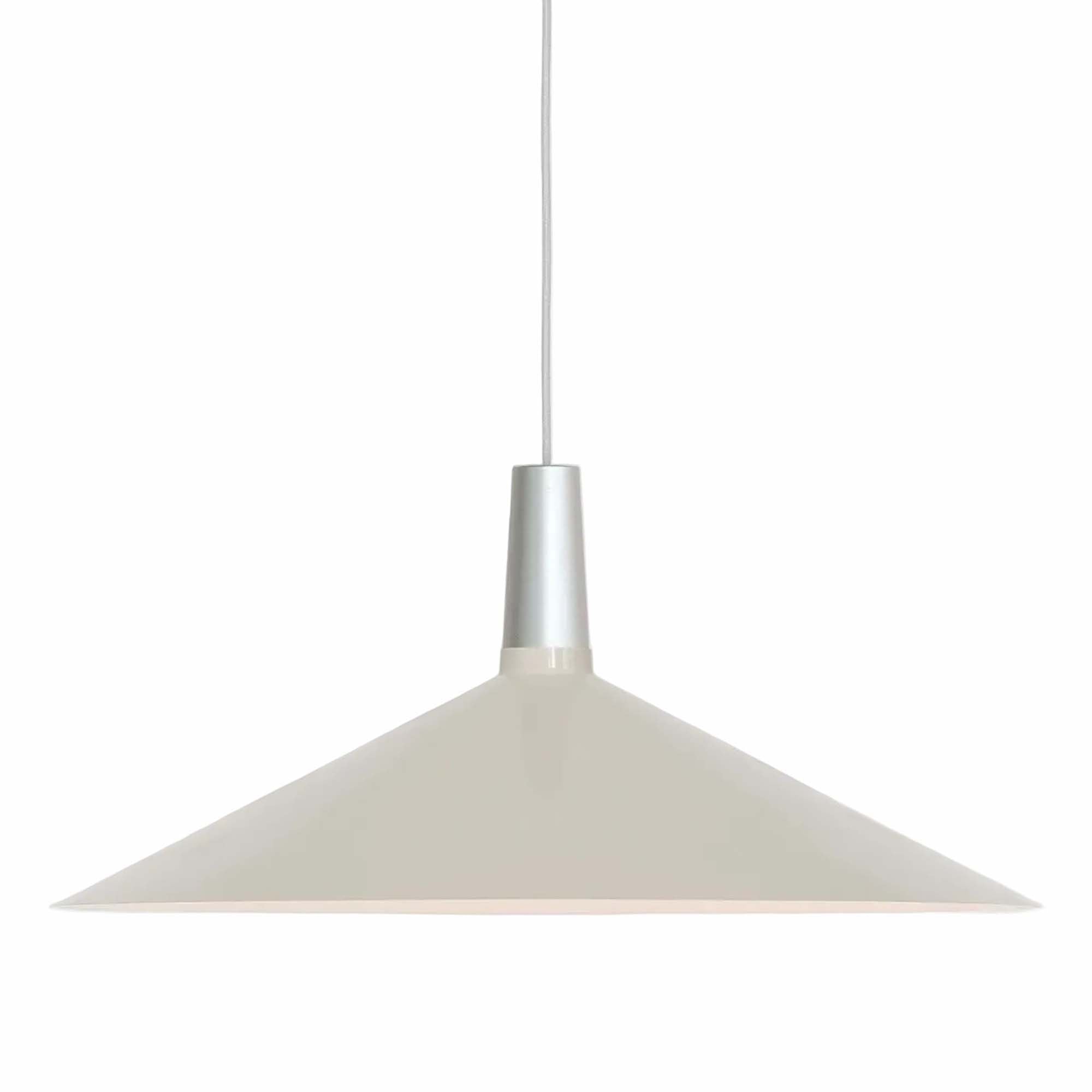 Bower Pendant Light Large in Oyster White