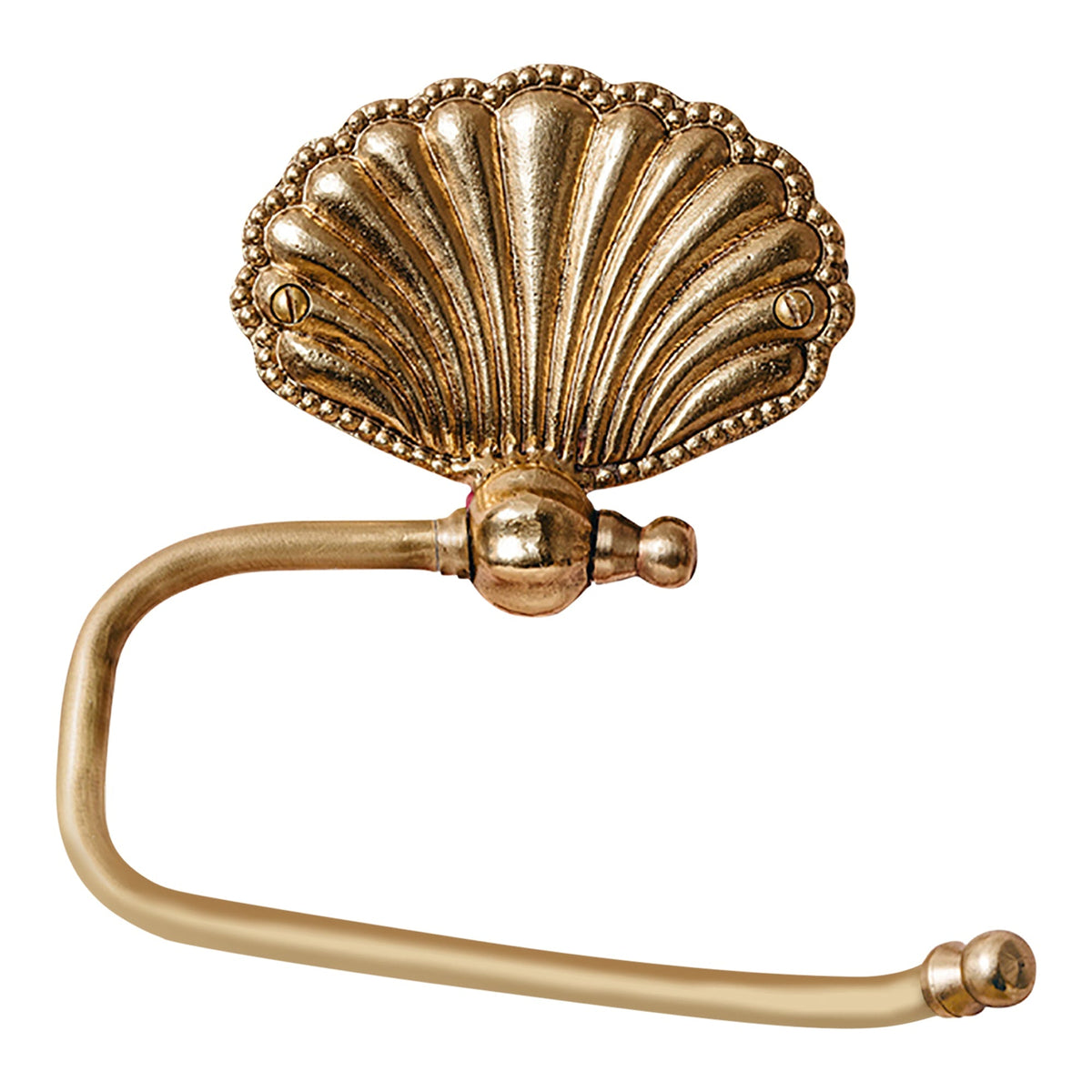 Cara Brass Toilet Roll Holder