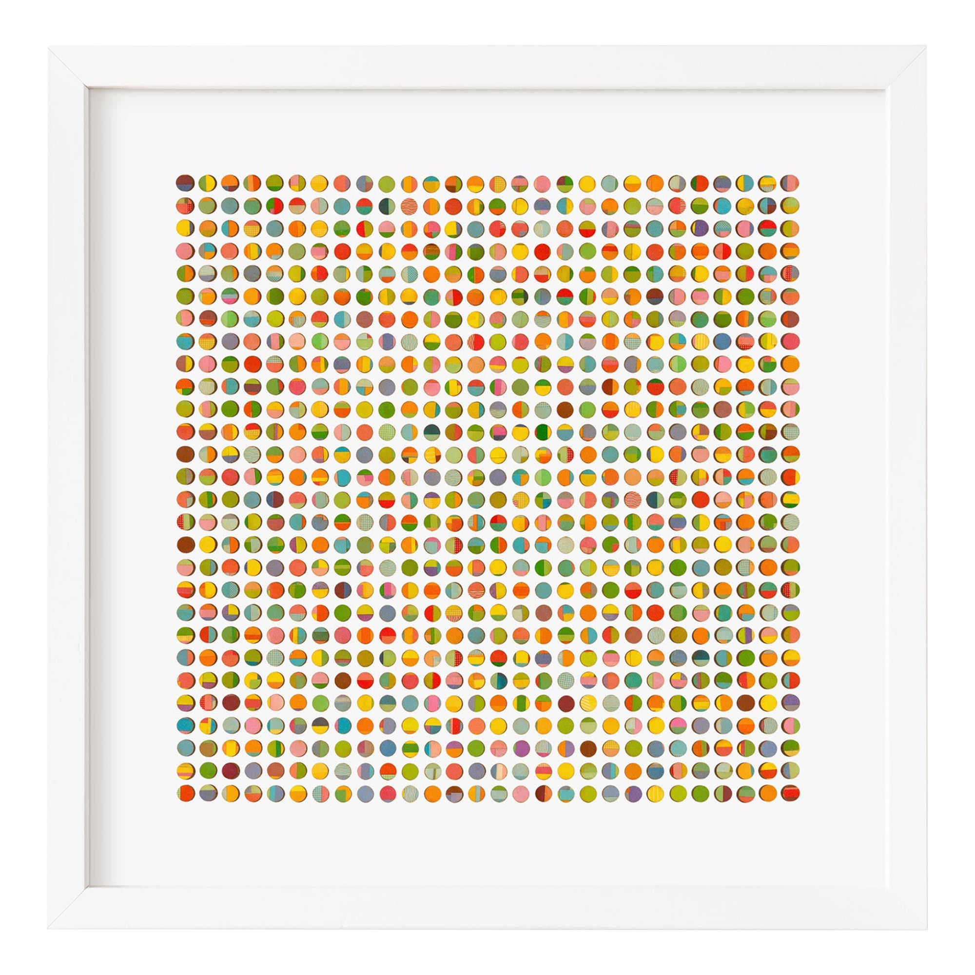 Cookery Dots Collage Print