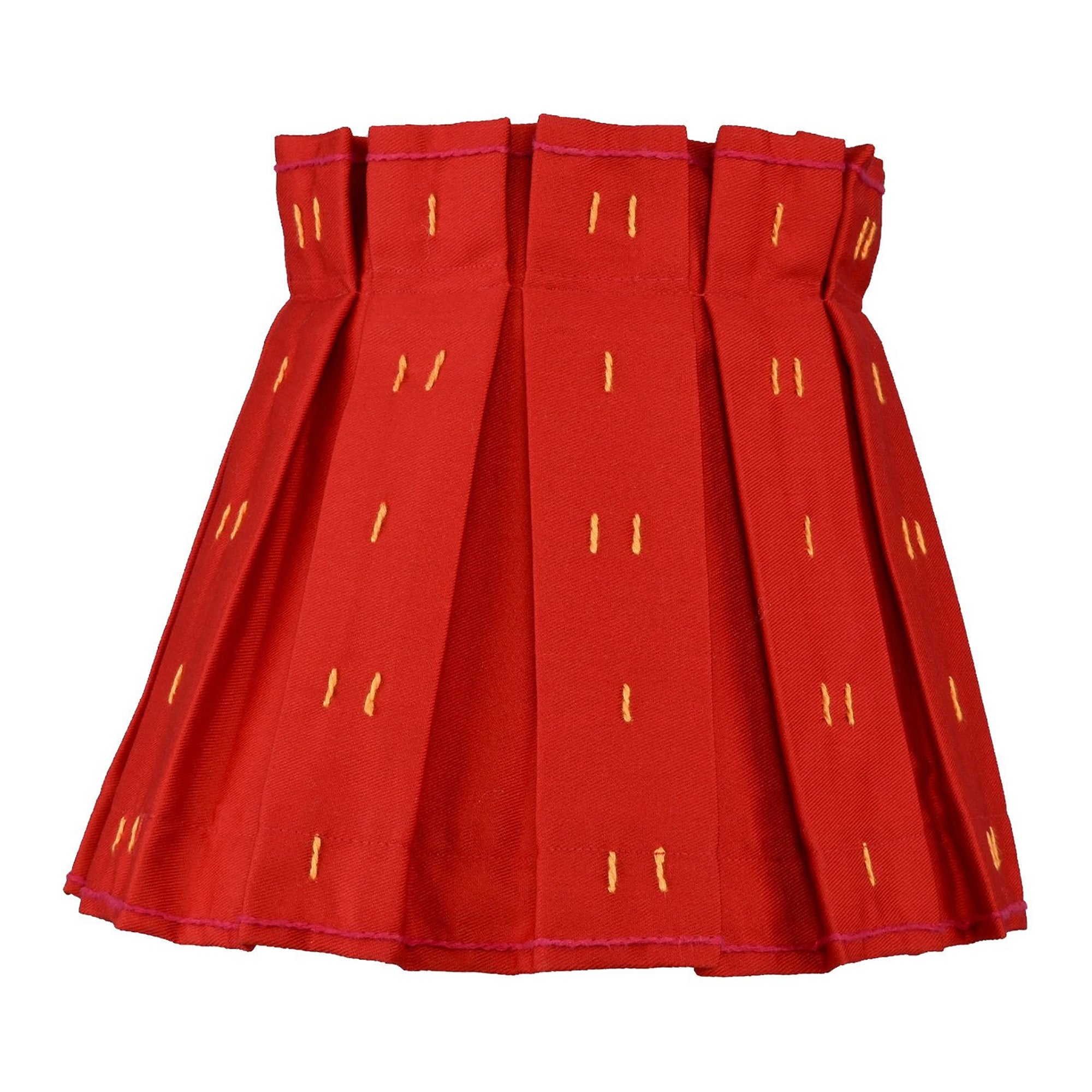 The Esther Lampshade in Radish | Beetroot & Mustard
