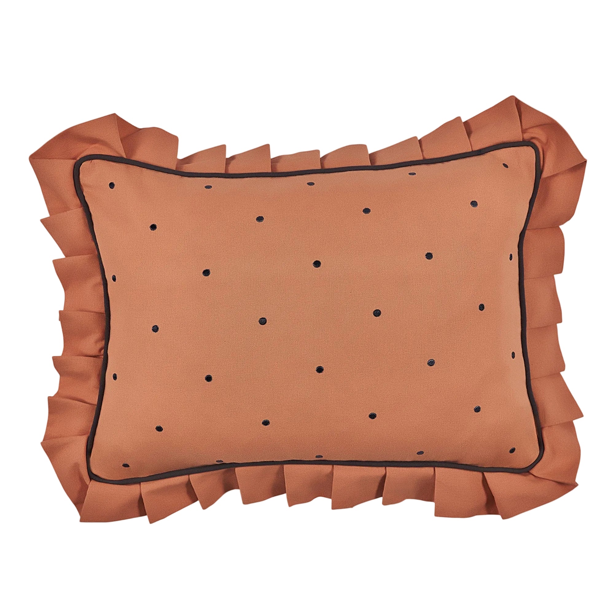 Dolce Dots Cushion, Biscotti