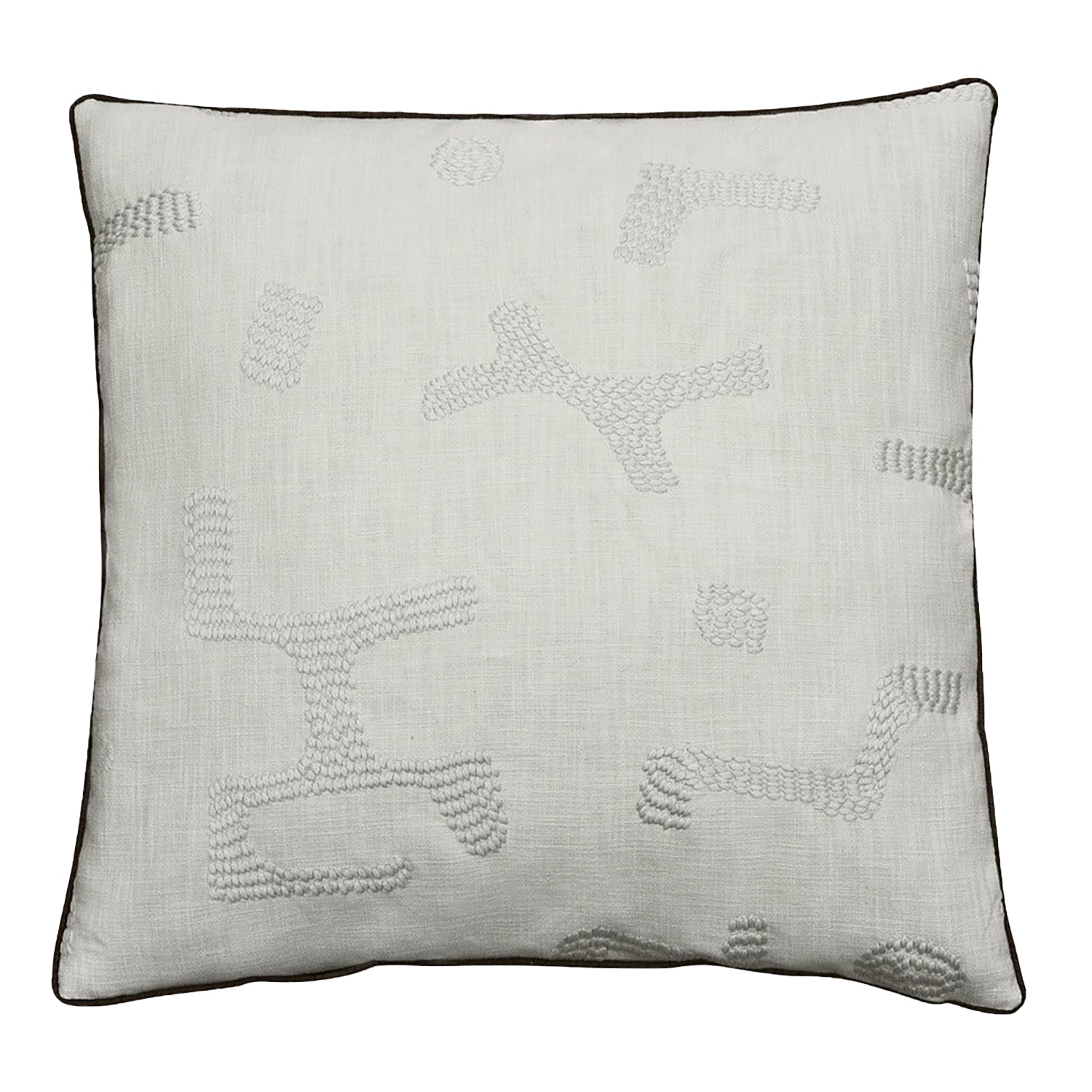 Raphia Cushion, Powder