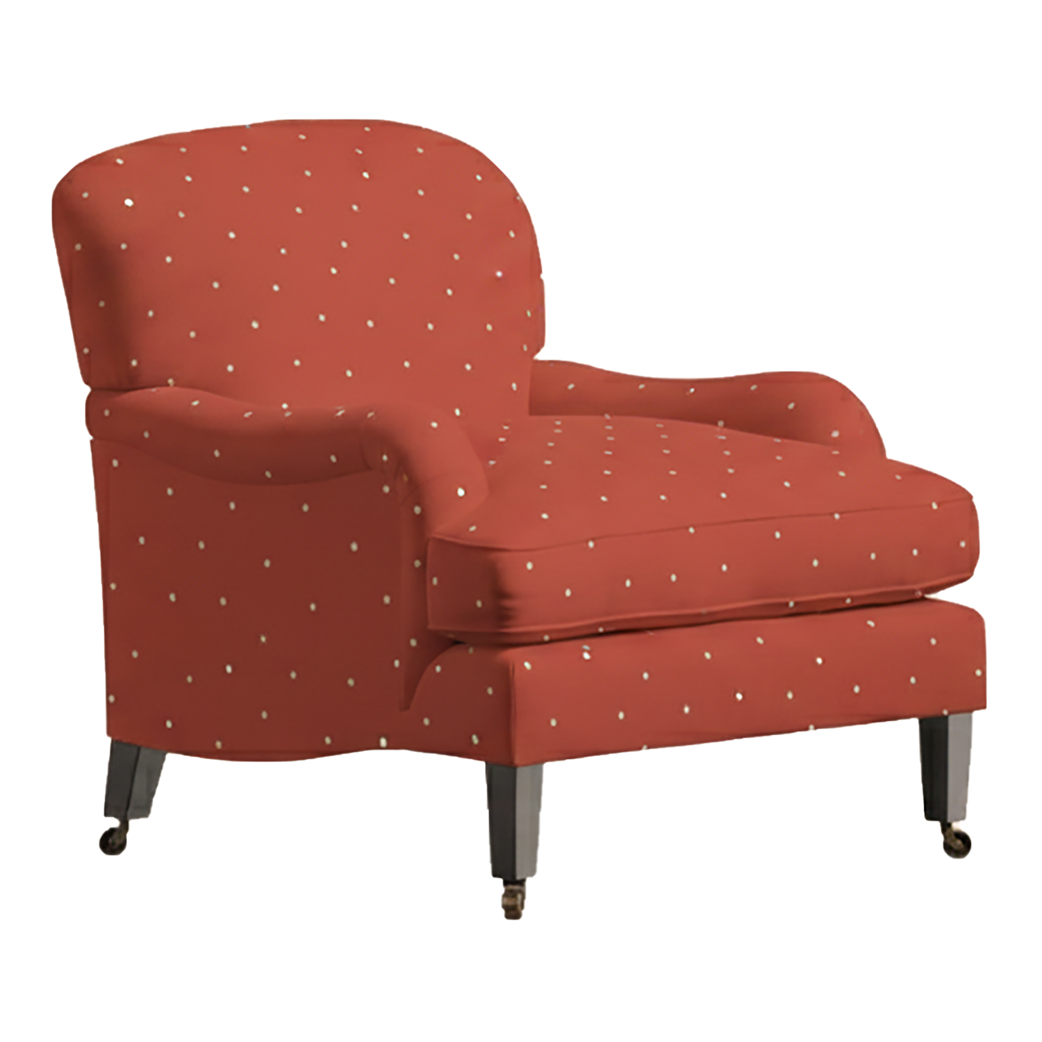 Sofia Armchair, Red Velvet