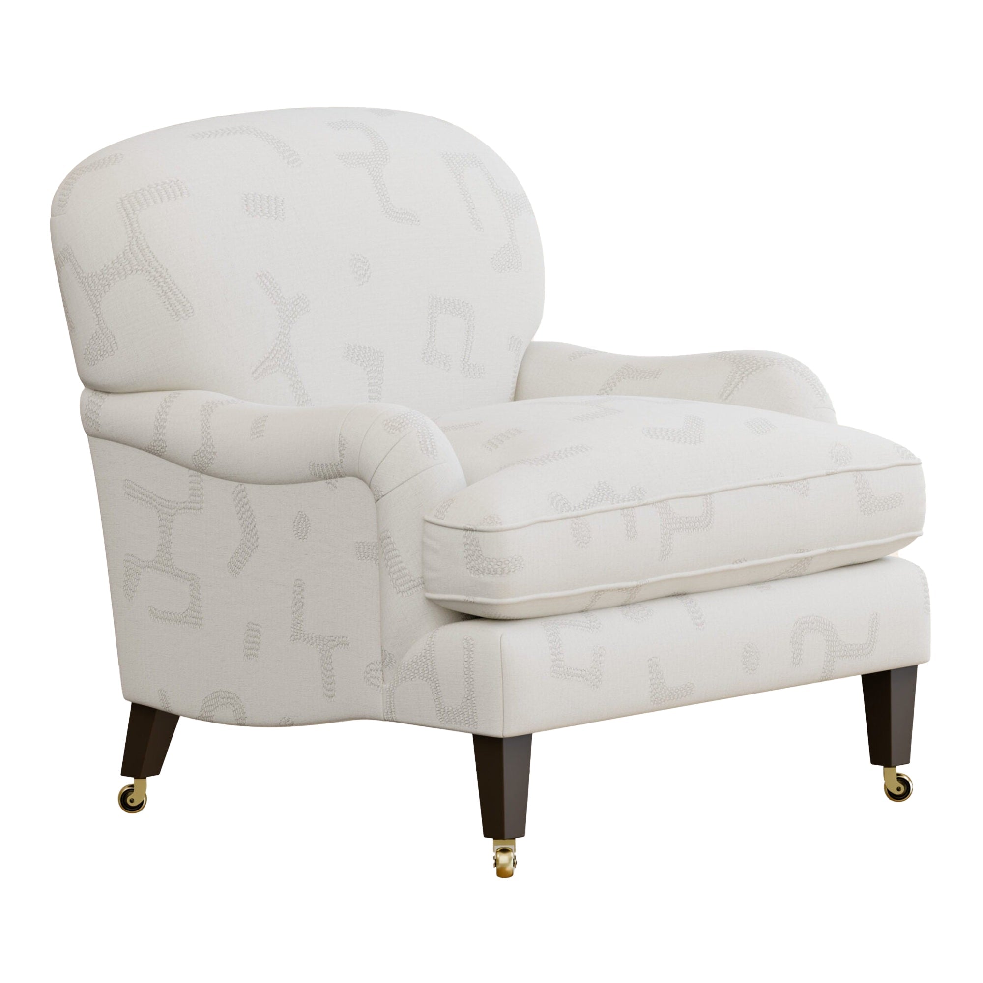 Sofia Armchair, Raphia, Powder