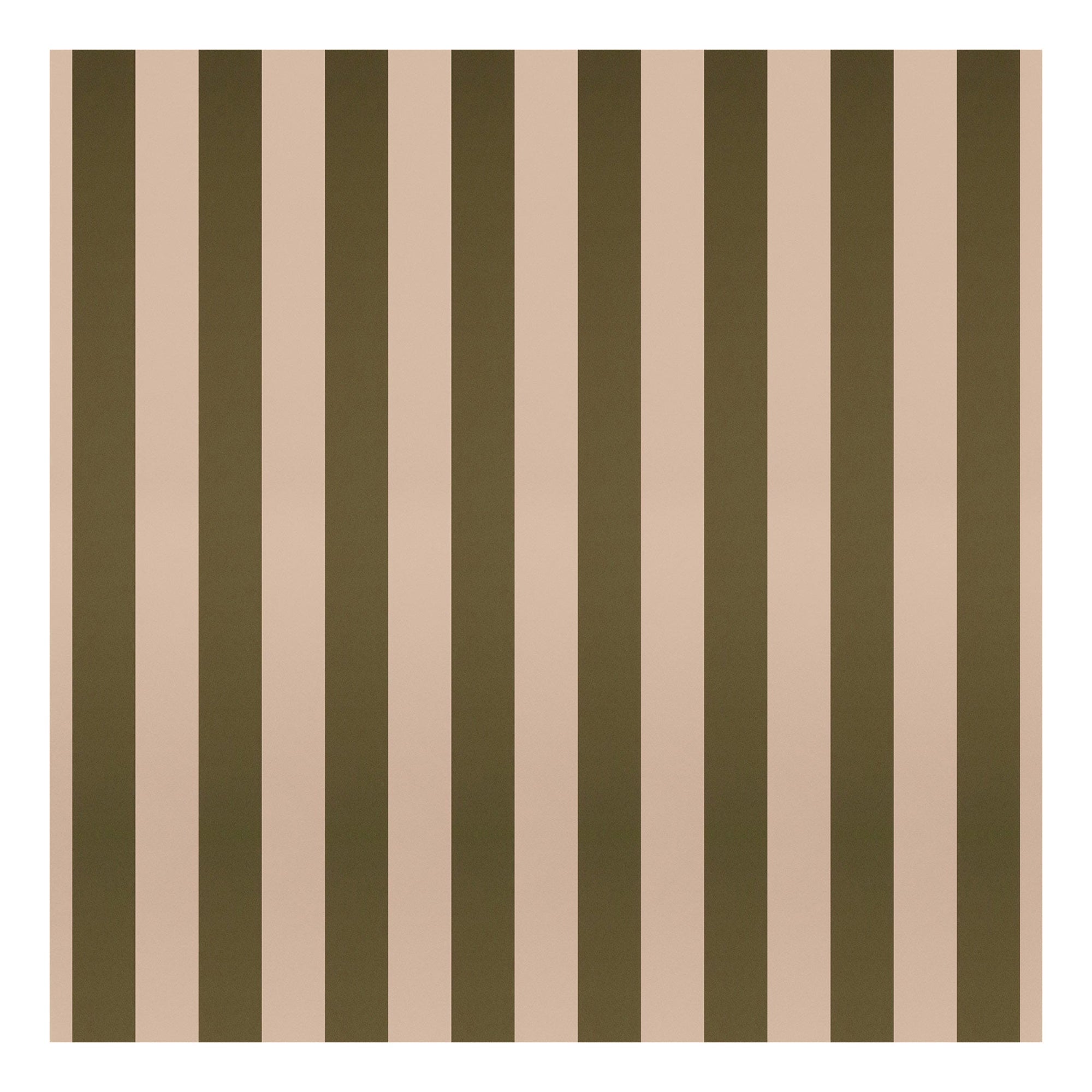 Sonia Stripe Wallpaper, Artichoke, Roll