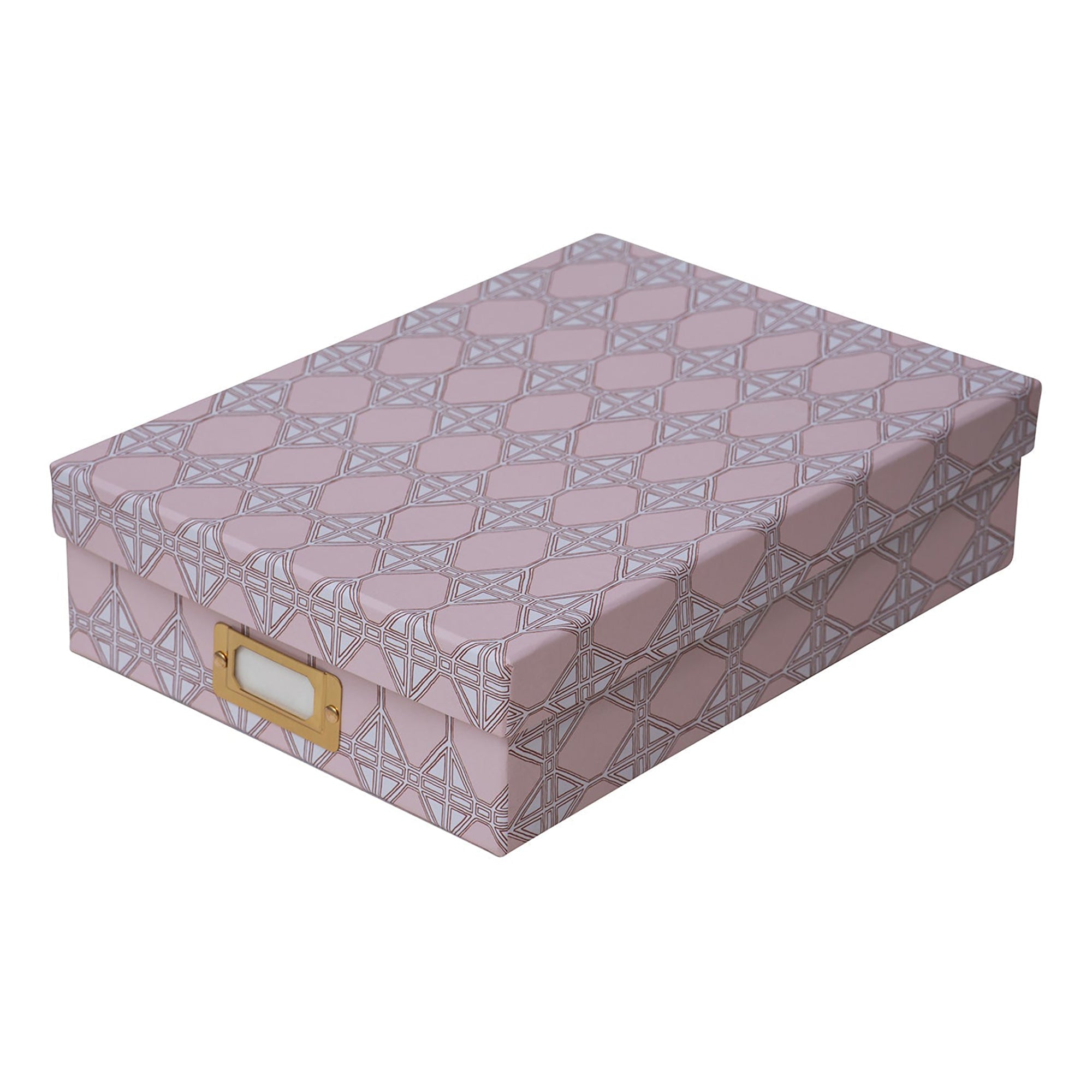 Romarong The Pink Pales Lidded Portfolio Box