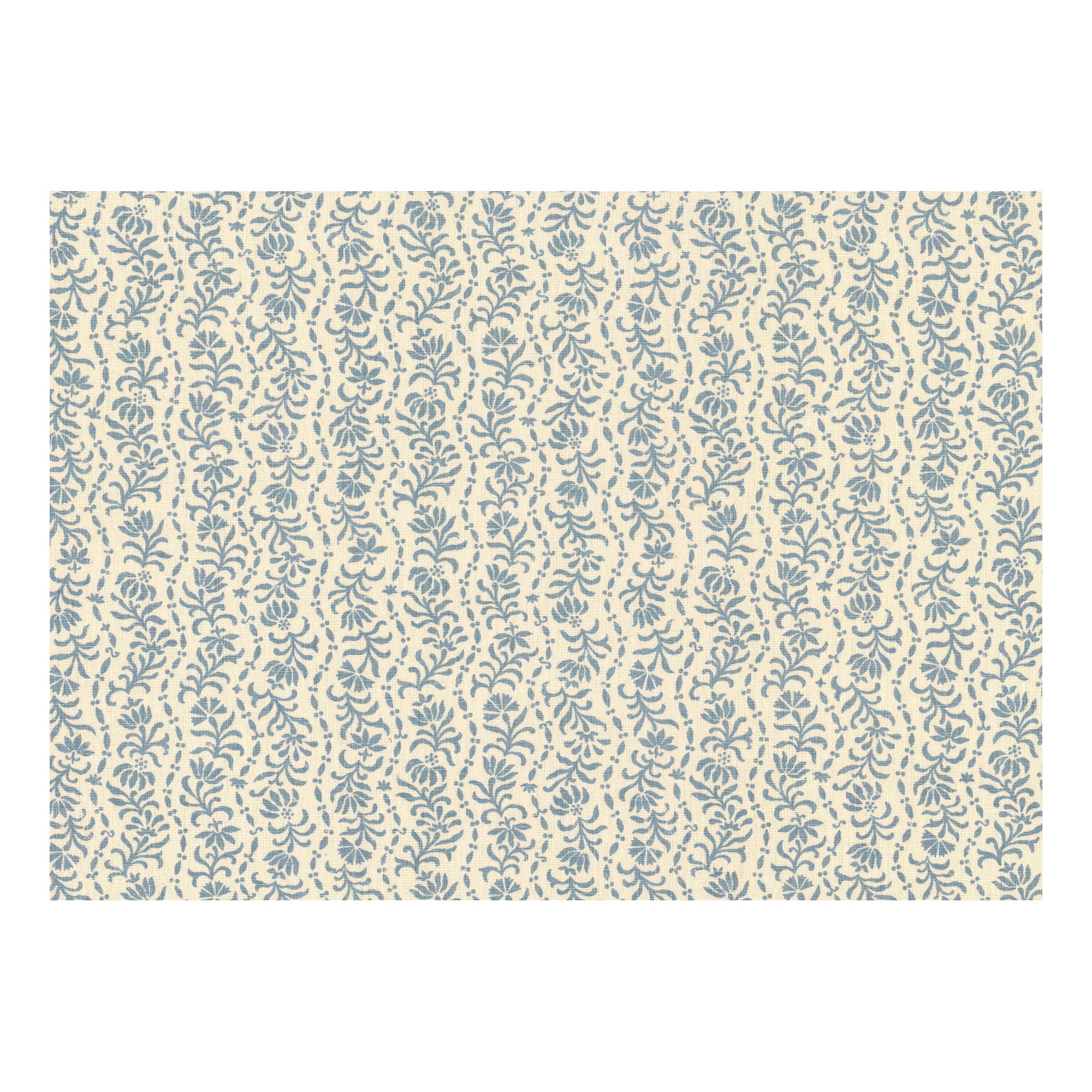 Posy Linen Fabric - Wavelet