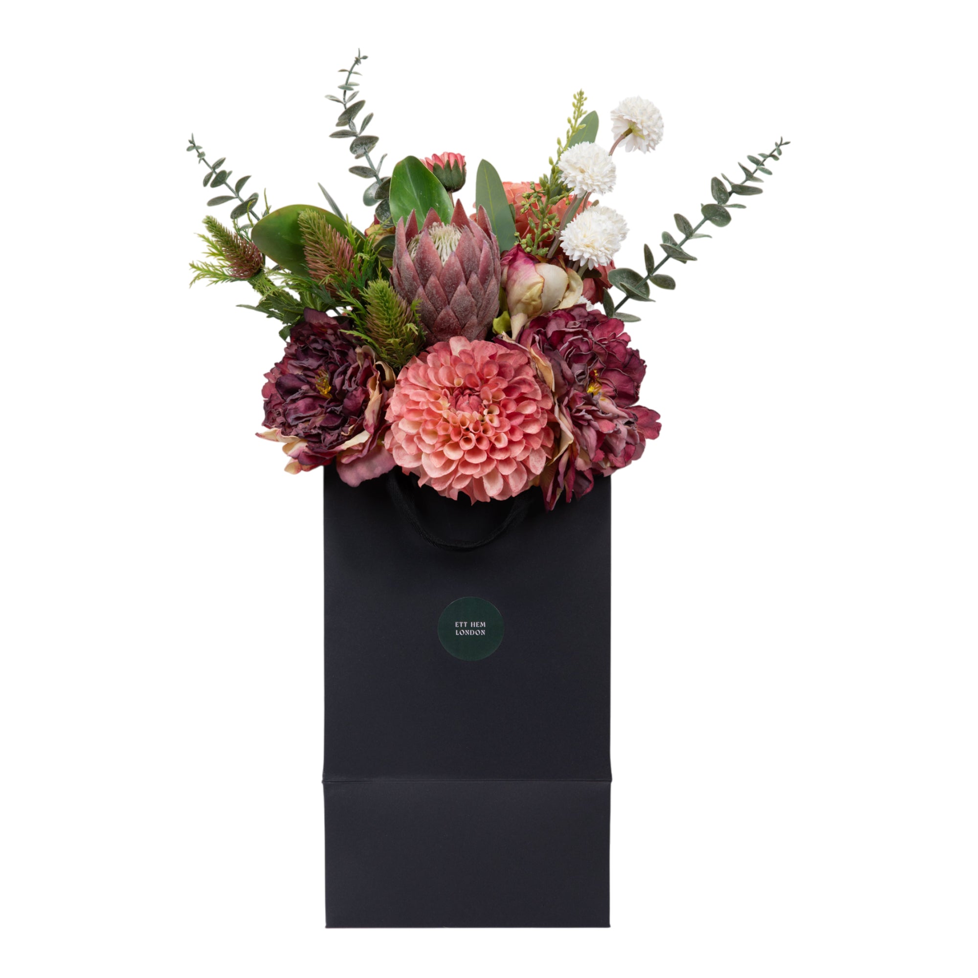 Faux Flower Arrangements - The Harper - Reds