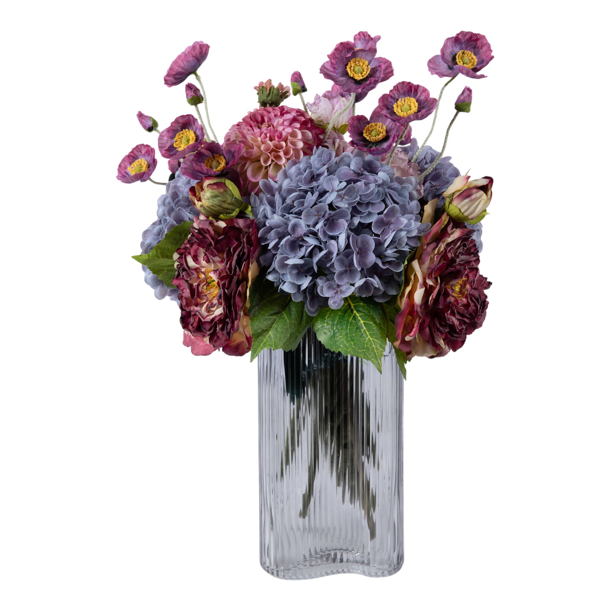 The Violet | Faux Flower Arrangement