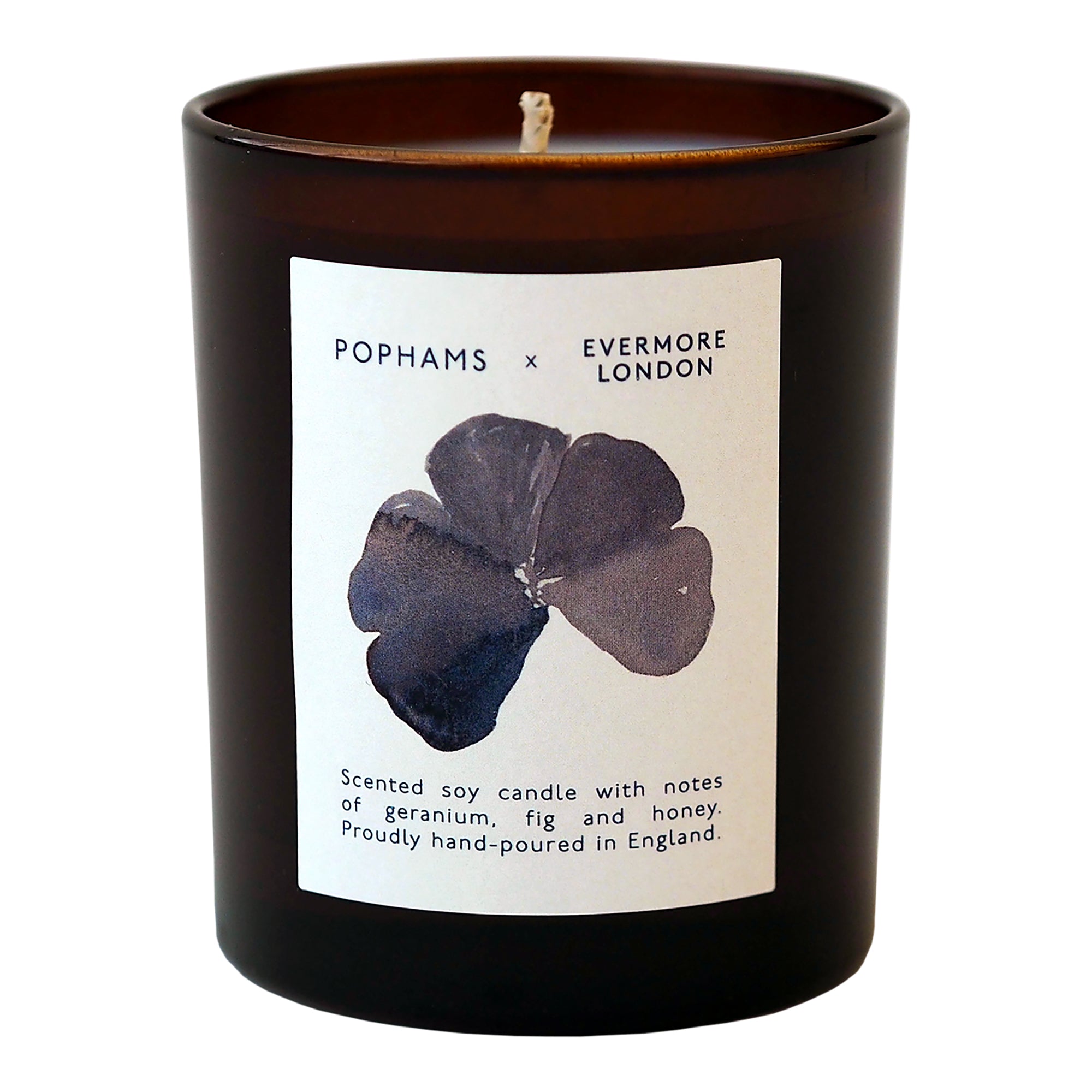 Pophams x Evermore Geranium candle