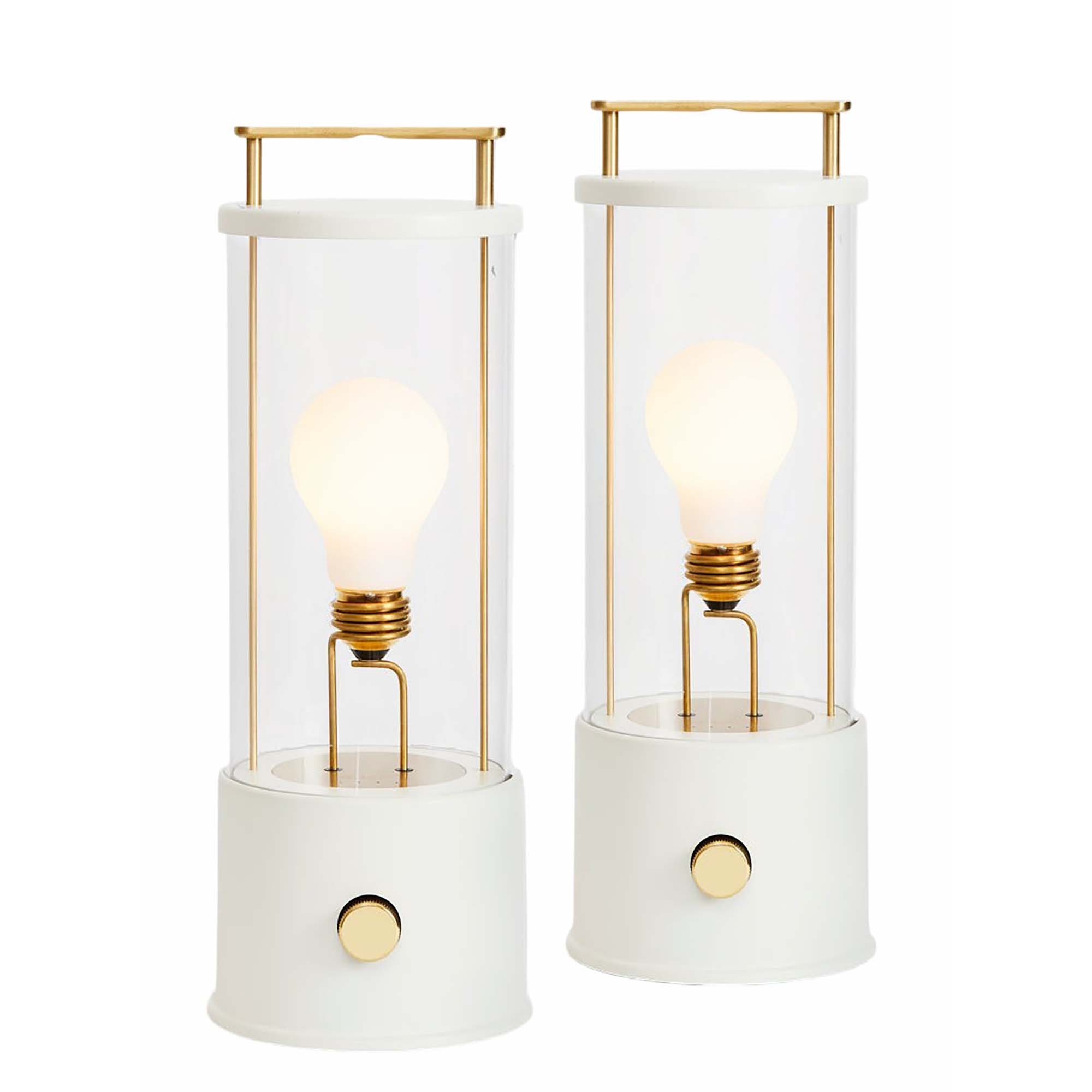 The Muse 1.0 Portable Lamp in Candlenut White - Set of 2