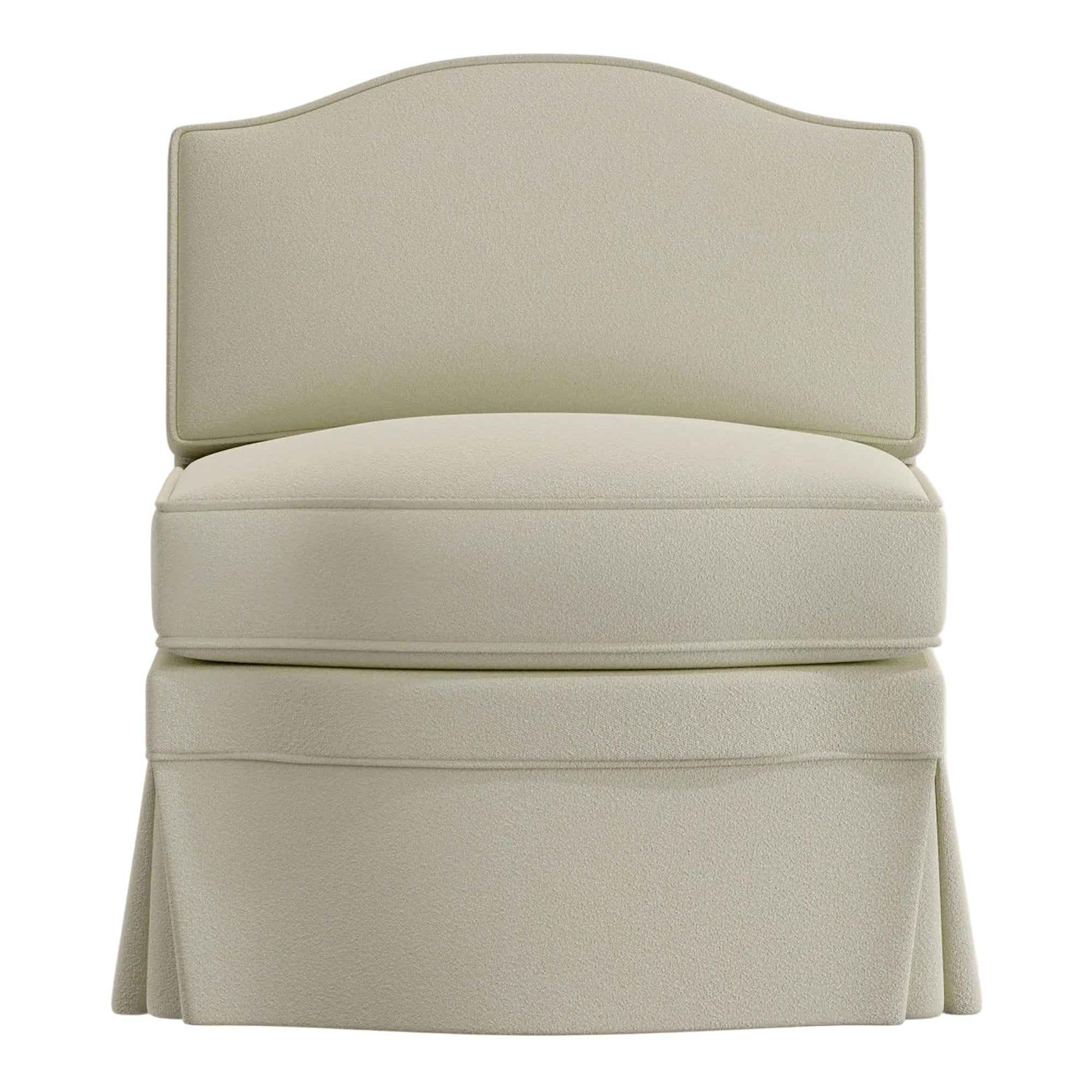 Felix Slipper Chair | Nougat Boucle