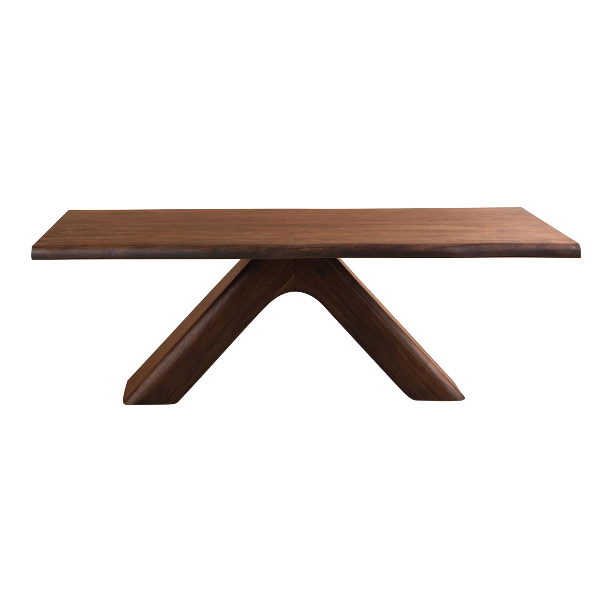 Capra Acacia Wood Vinegar Finish Dining Table