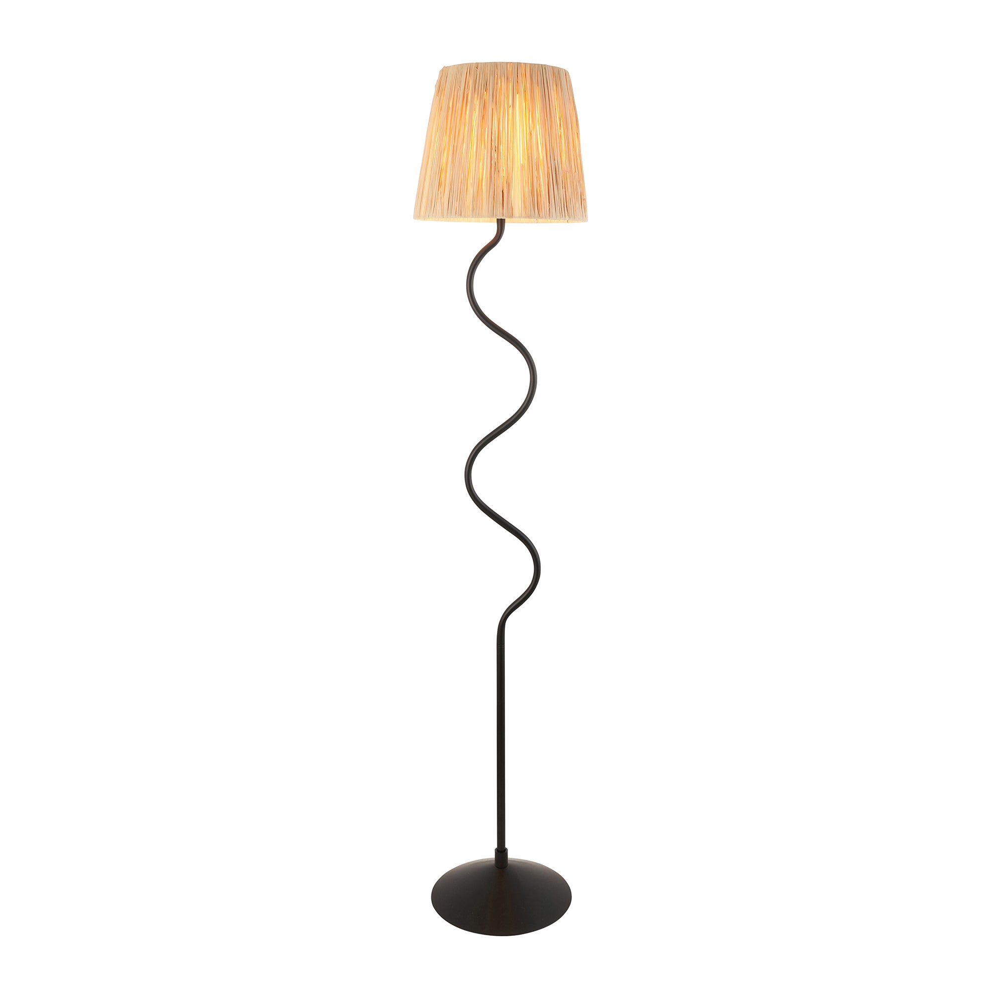 Winding Lamp - Matt Black