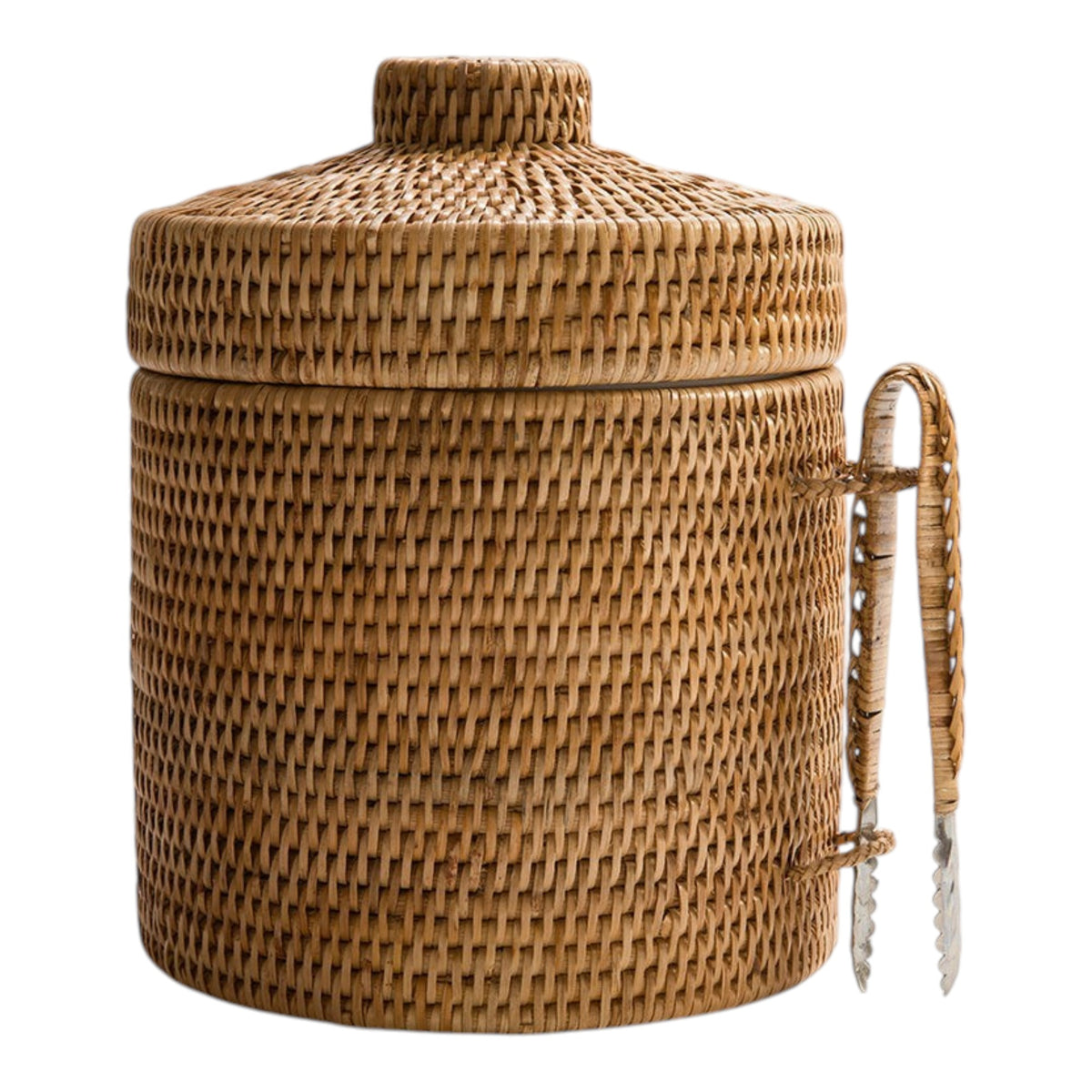 Strand Rattan Ice Bucket