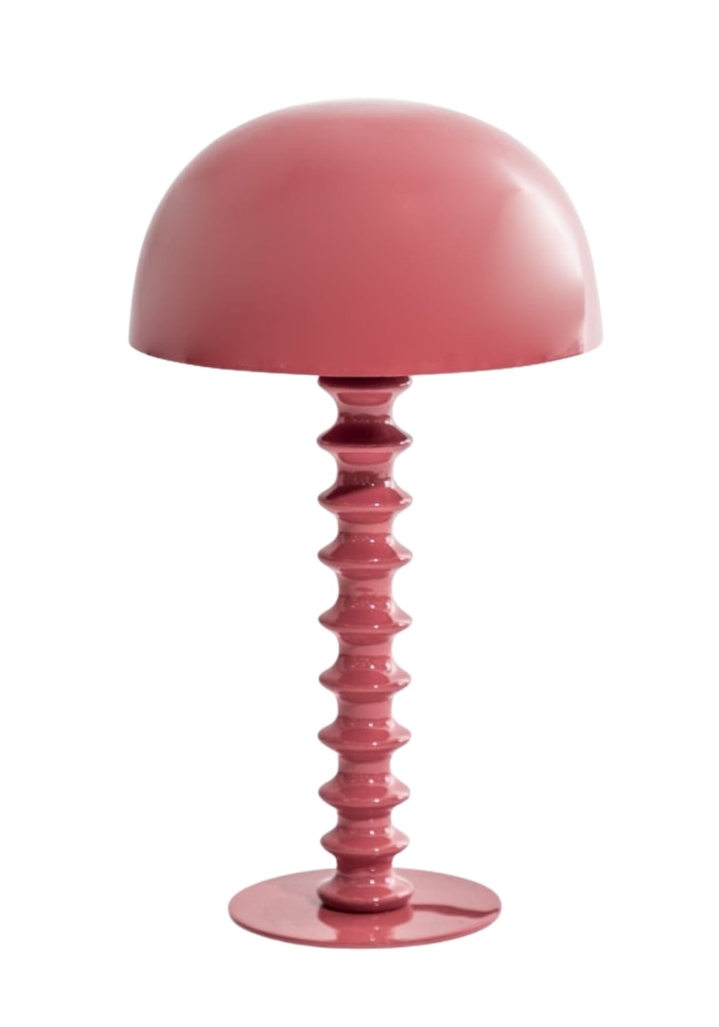 Penny Ribbed Lamp | Terracotta