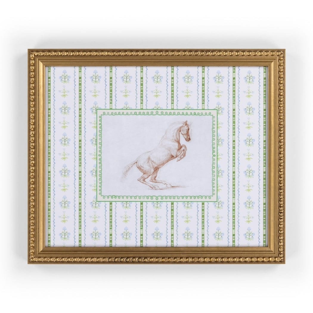 Prancing Beauty Framed Print
