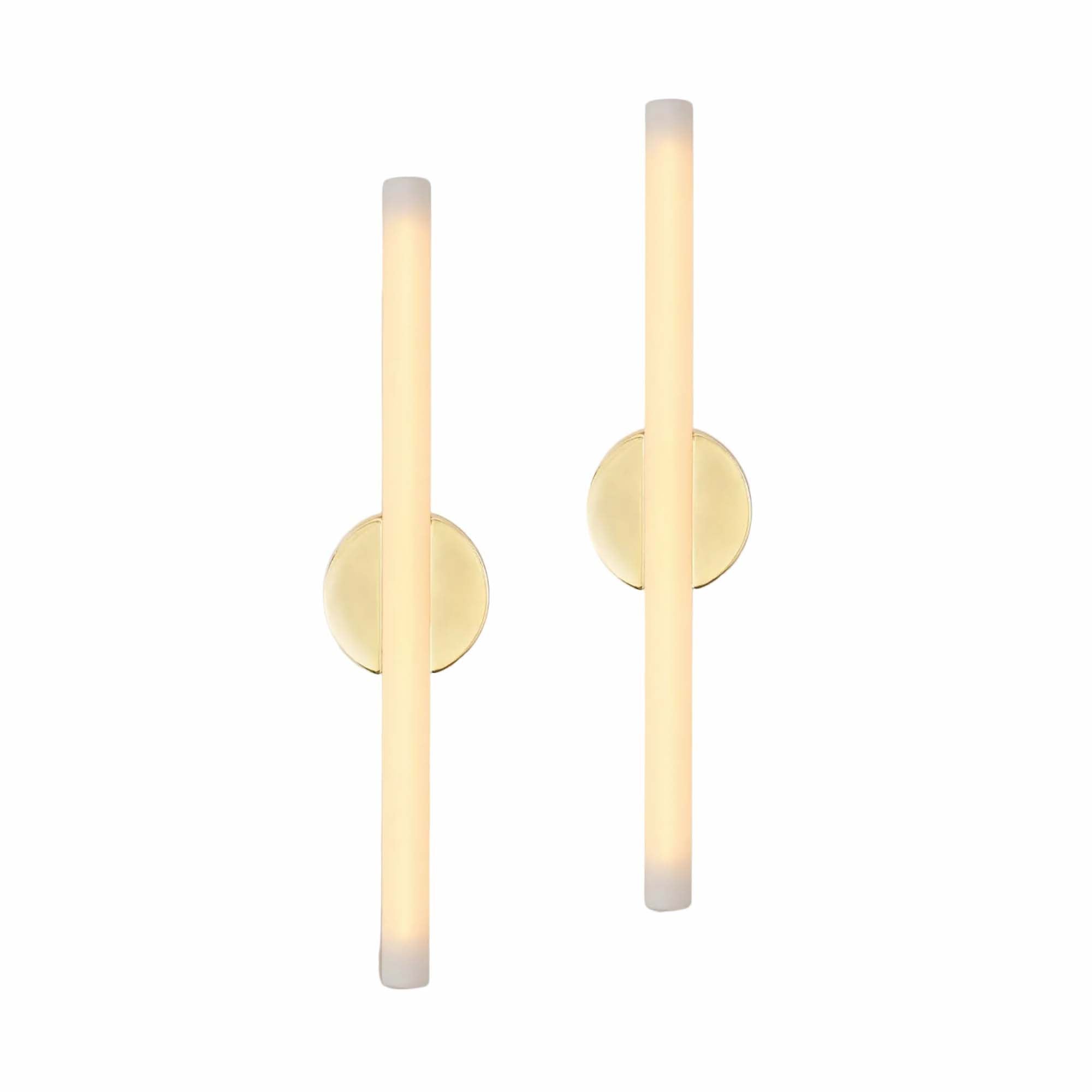 Kilter Wall Light in Solid Brass - Set of 2