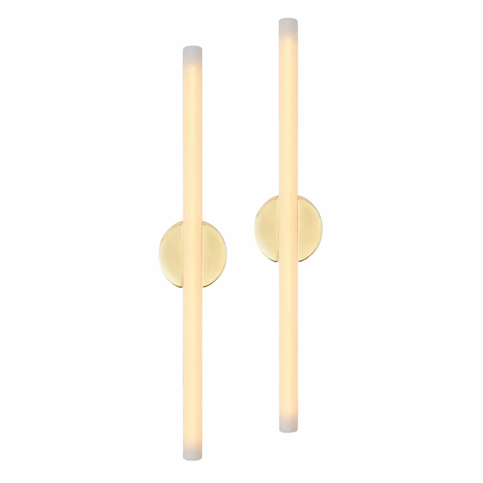 Kilter Wall Light in Solid Brass - Set of 2