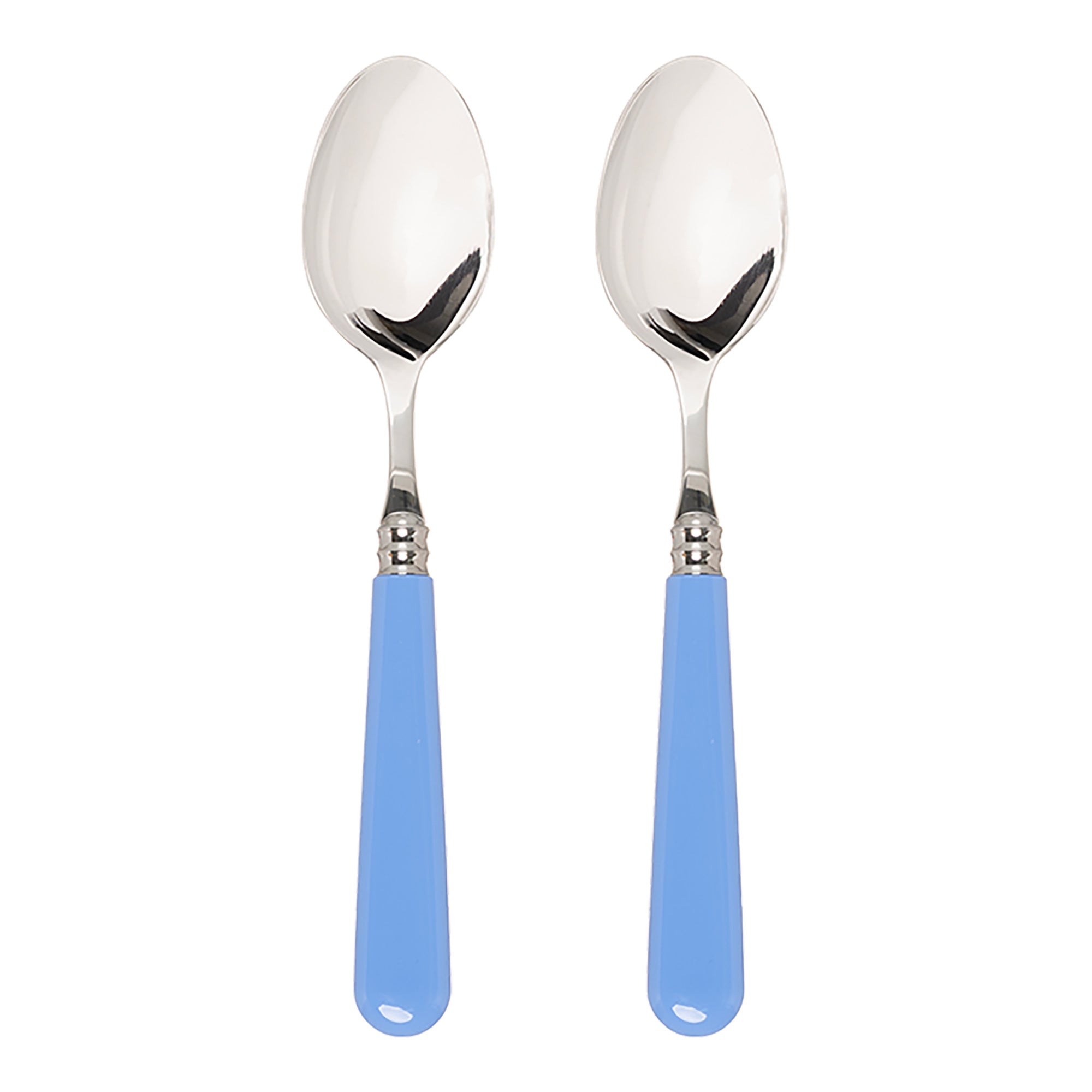 Sky Blue Set of 2 Dessert Spoons