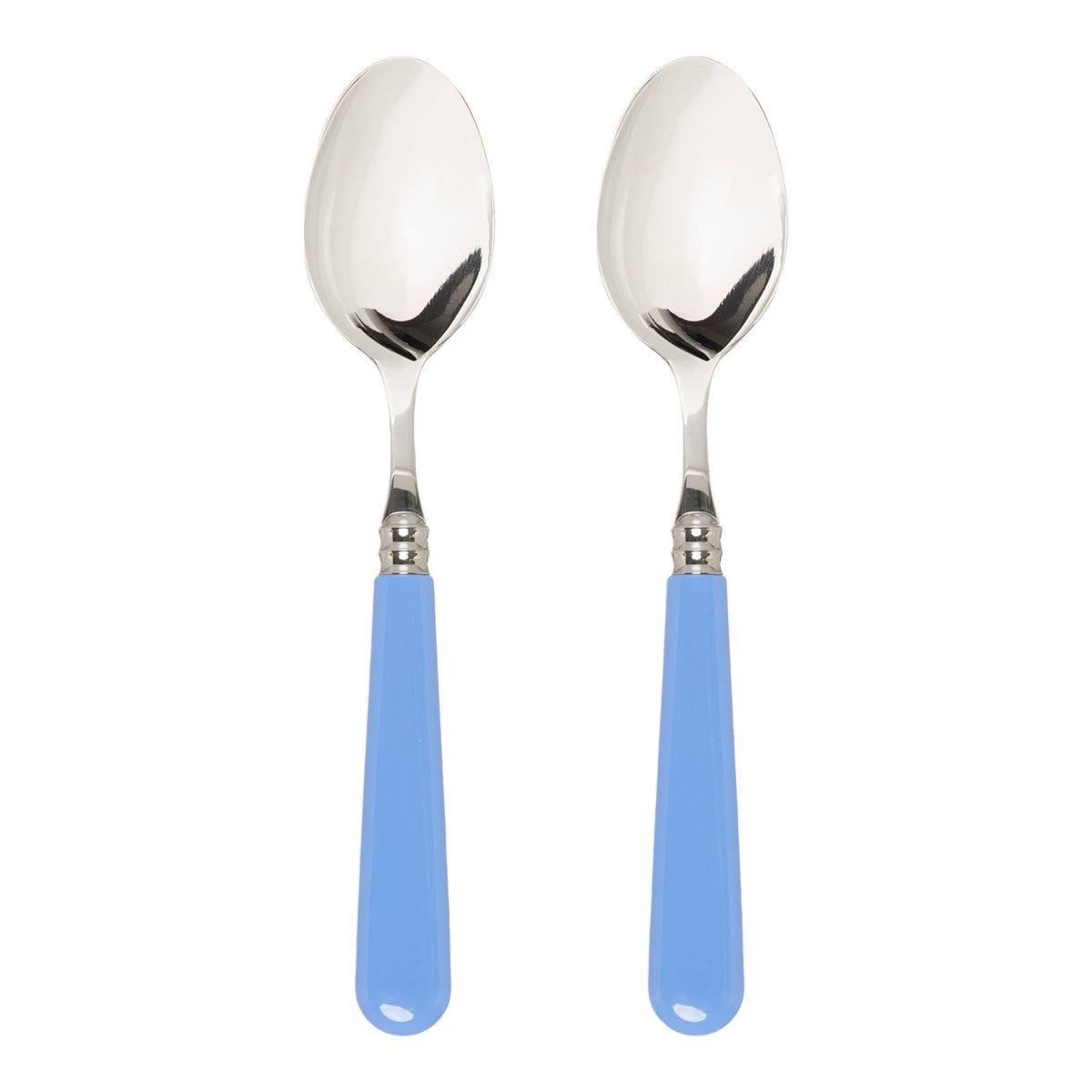 Sky Blue Salad Server Set