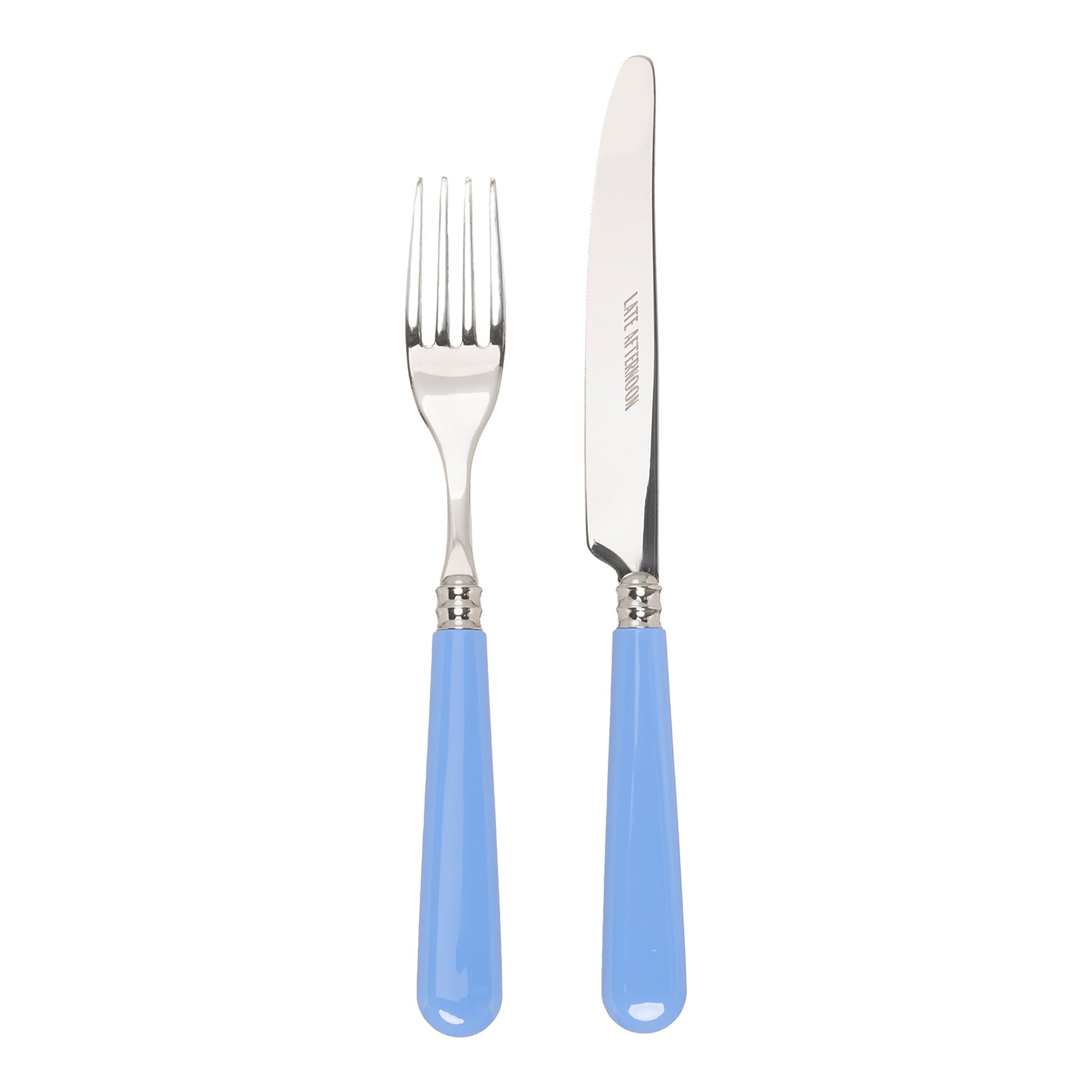 Sky Blue Knife and Fork Set