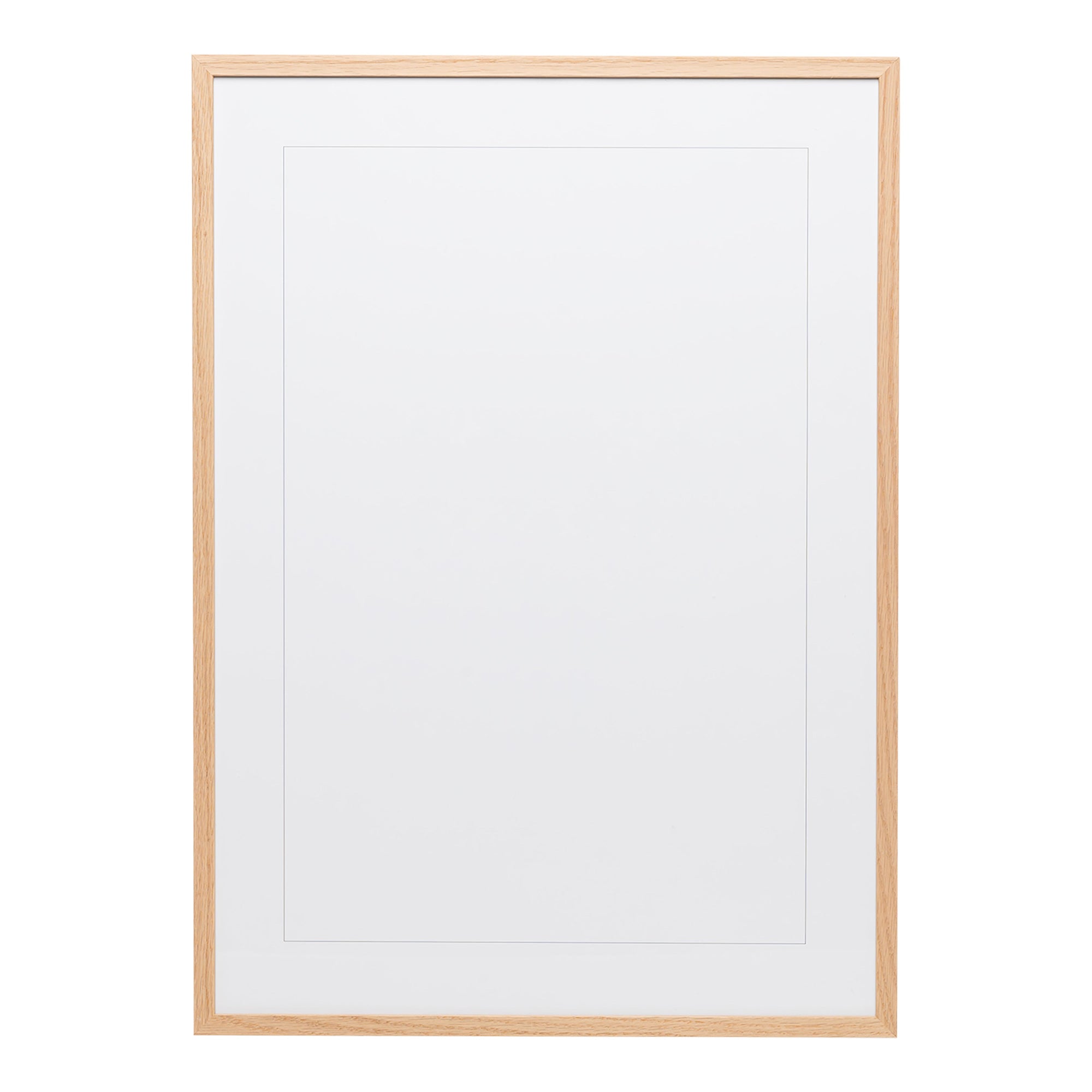 Classic Oak Wood Picture Frame