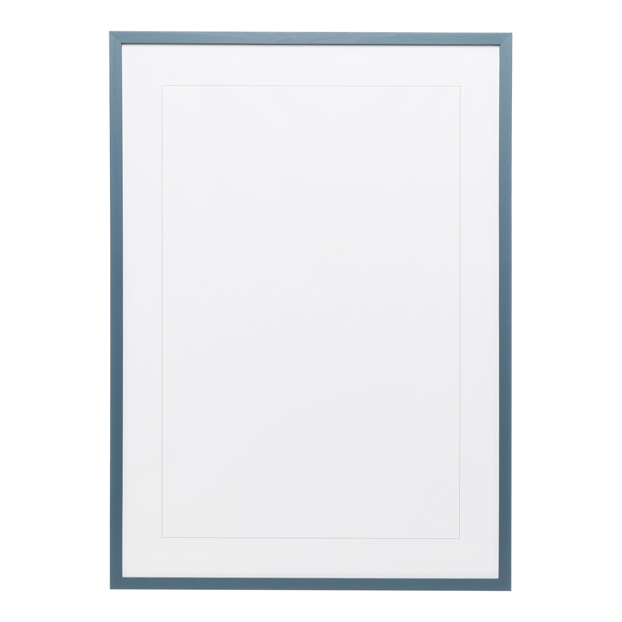 Petrol Blue Wood Picture Frame