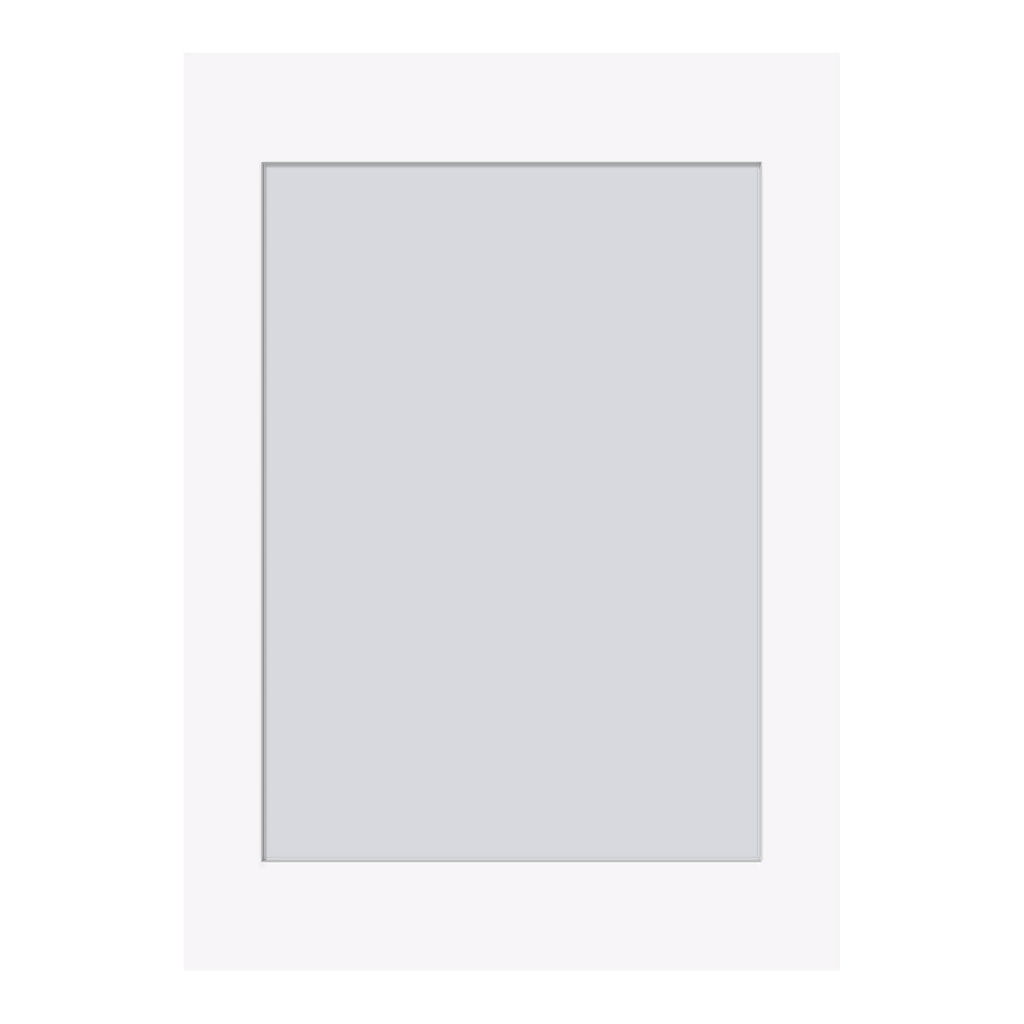 White Picture Frame Mount