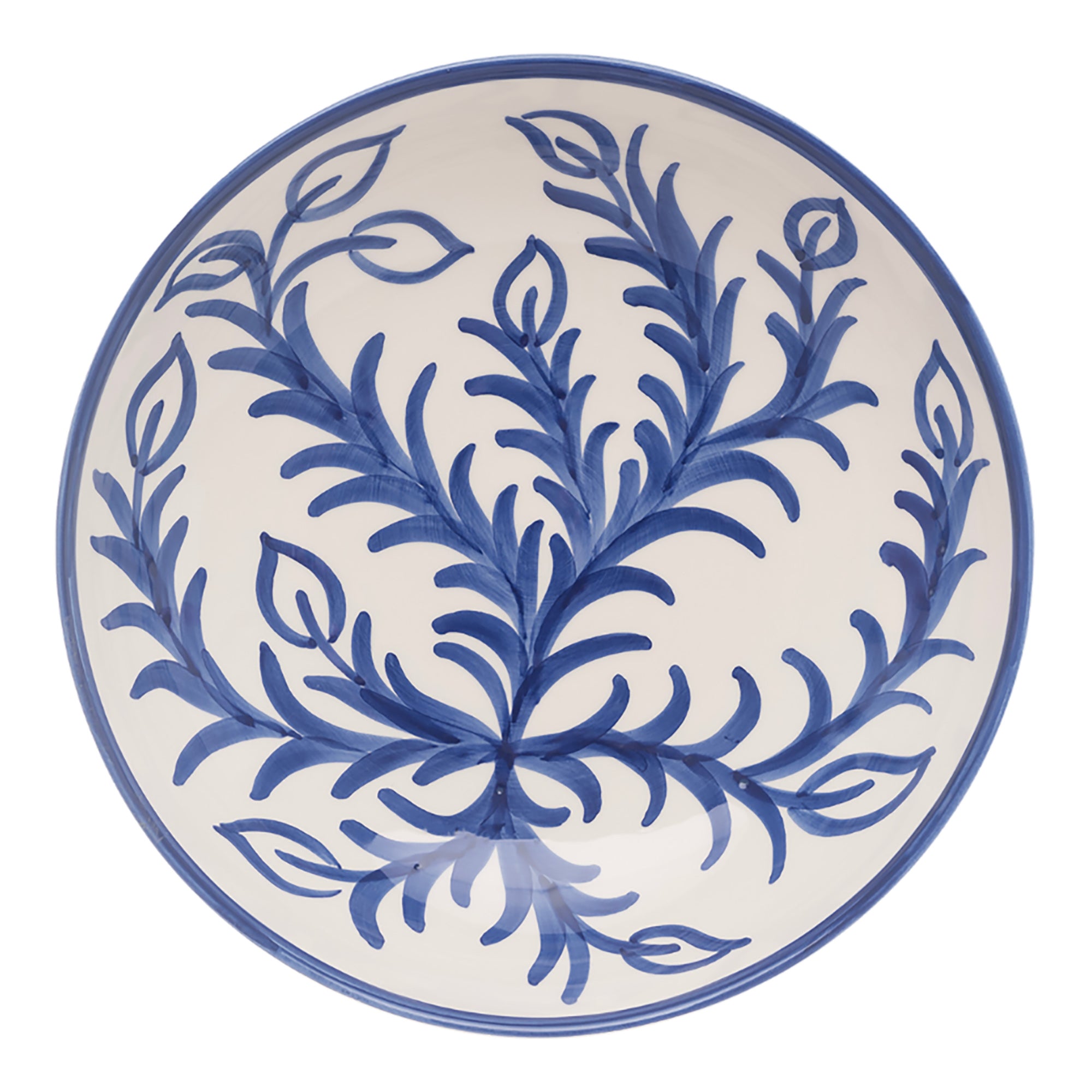 Blue Vina Large Bowl