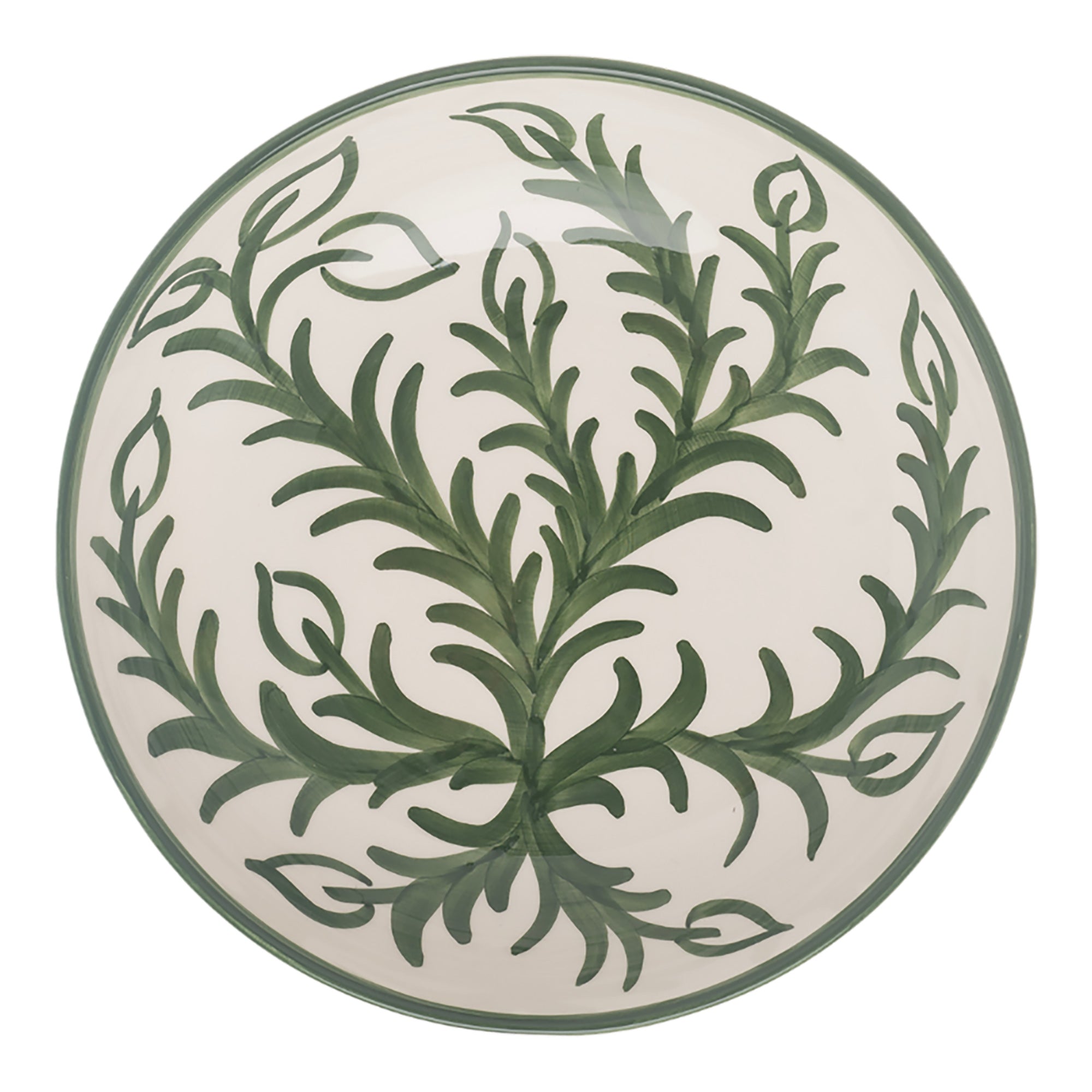 Green Vina Large Bowl