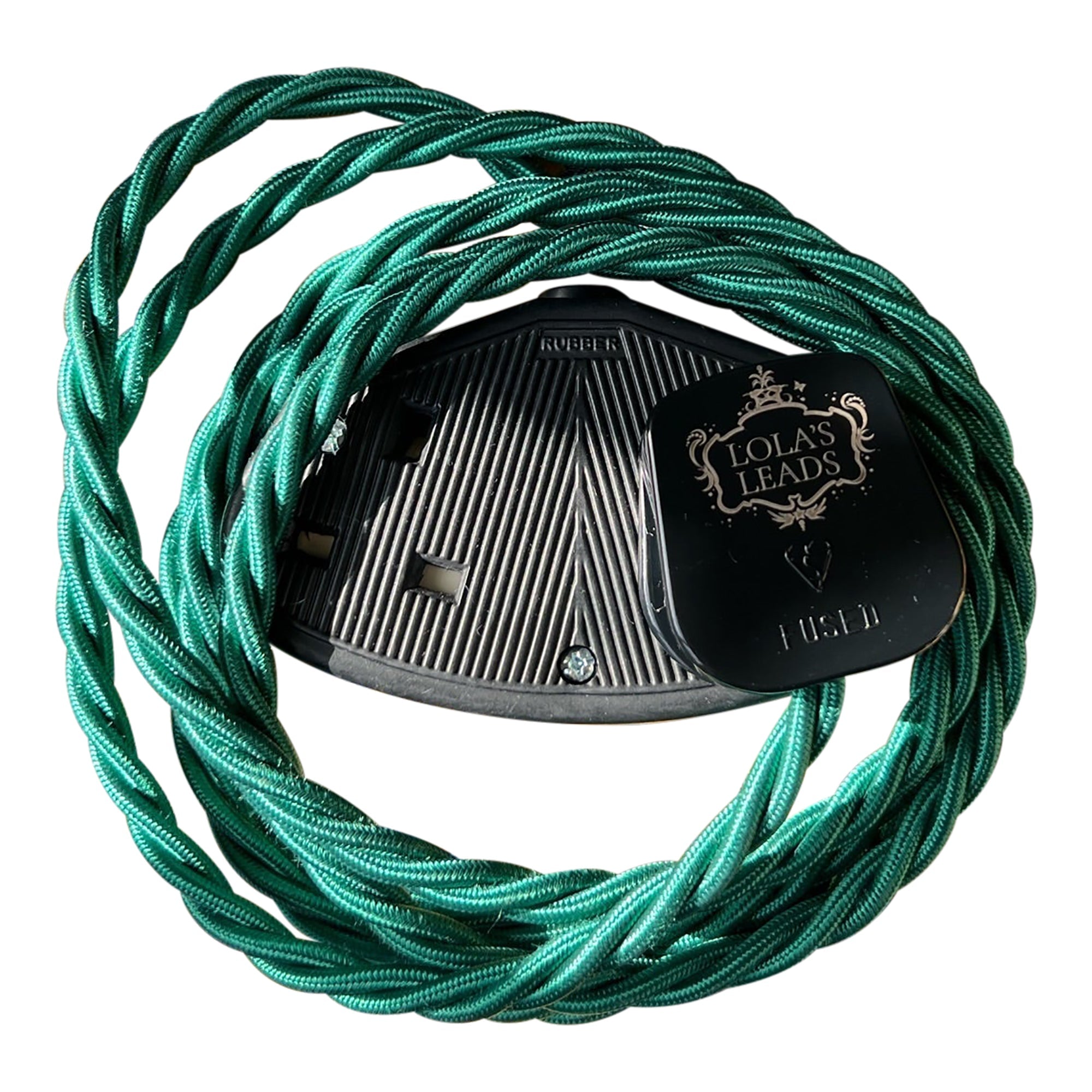 Malachite - Lola's Leads Fabric Extension Cable