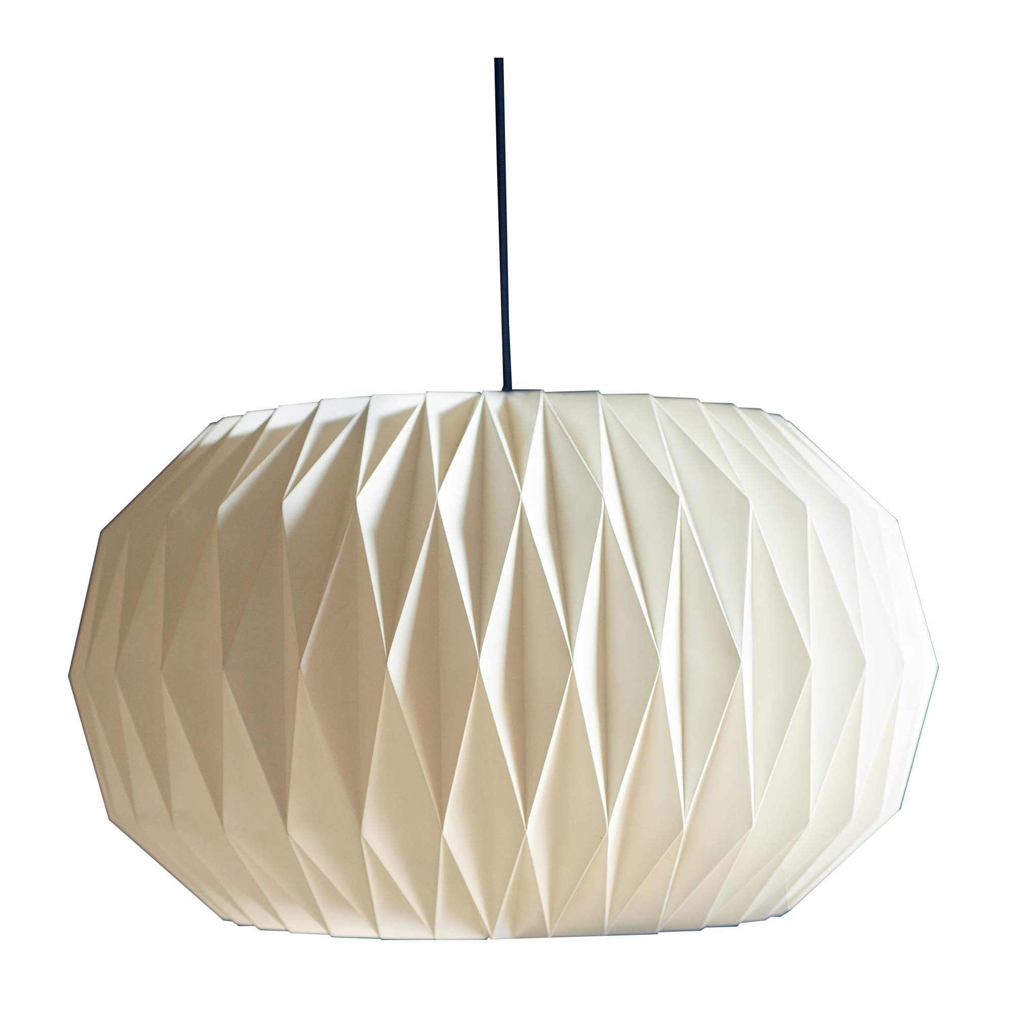 Sphere Natural Pleated Paper Lampshade