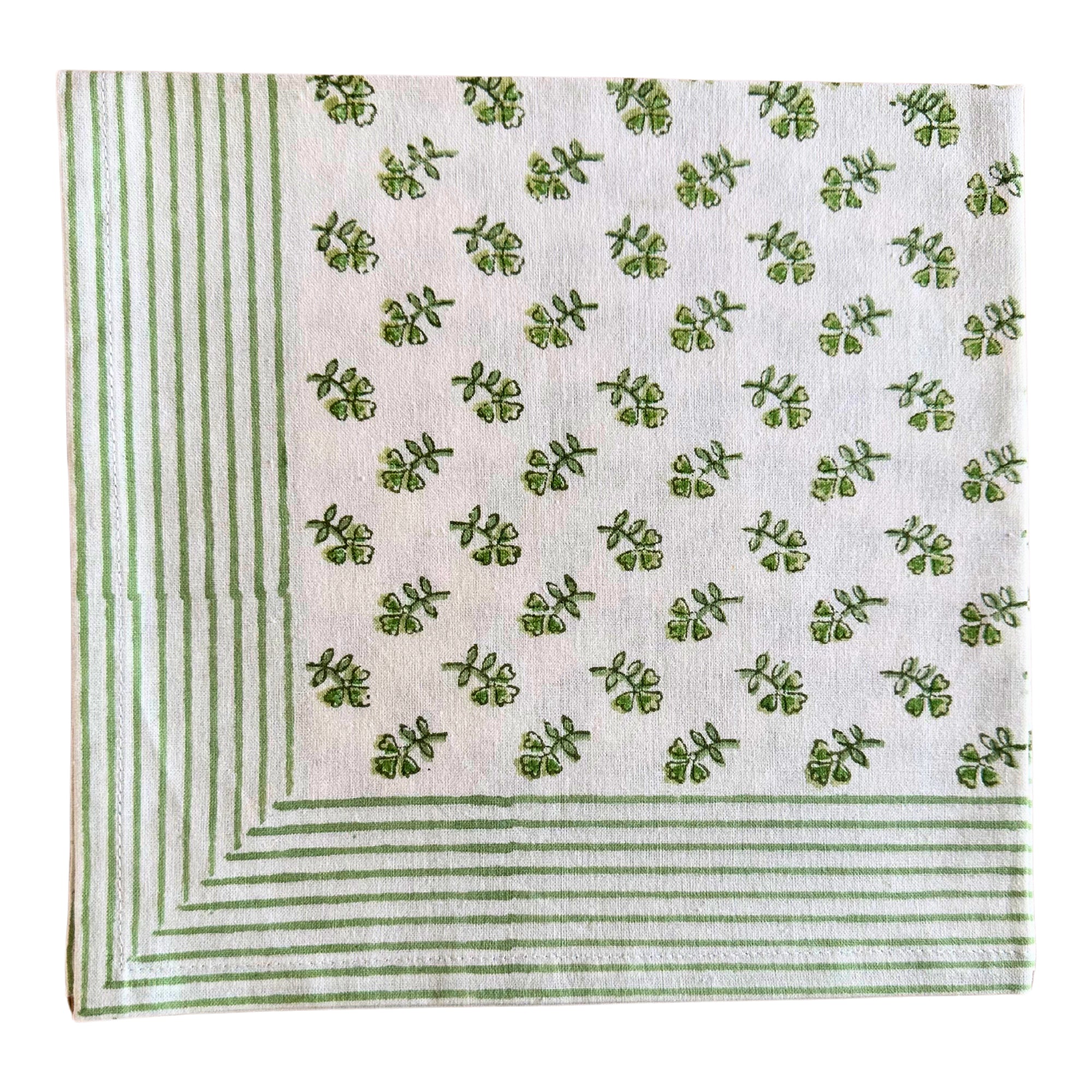 Green Ditsy Napkin | Set of 4