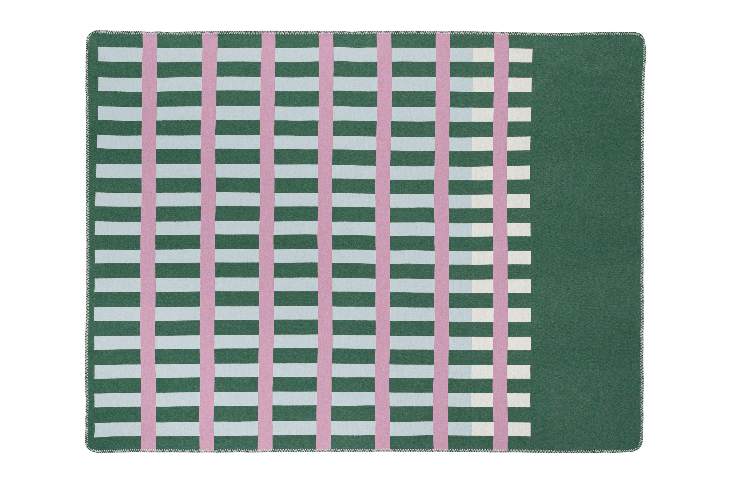 Onu Throw | Green & Lilac