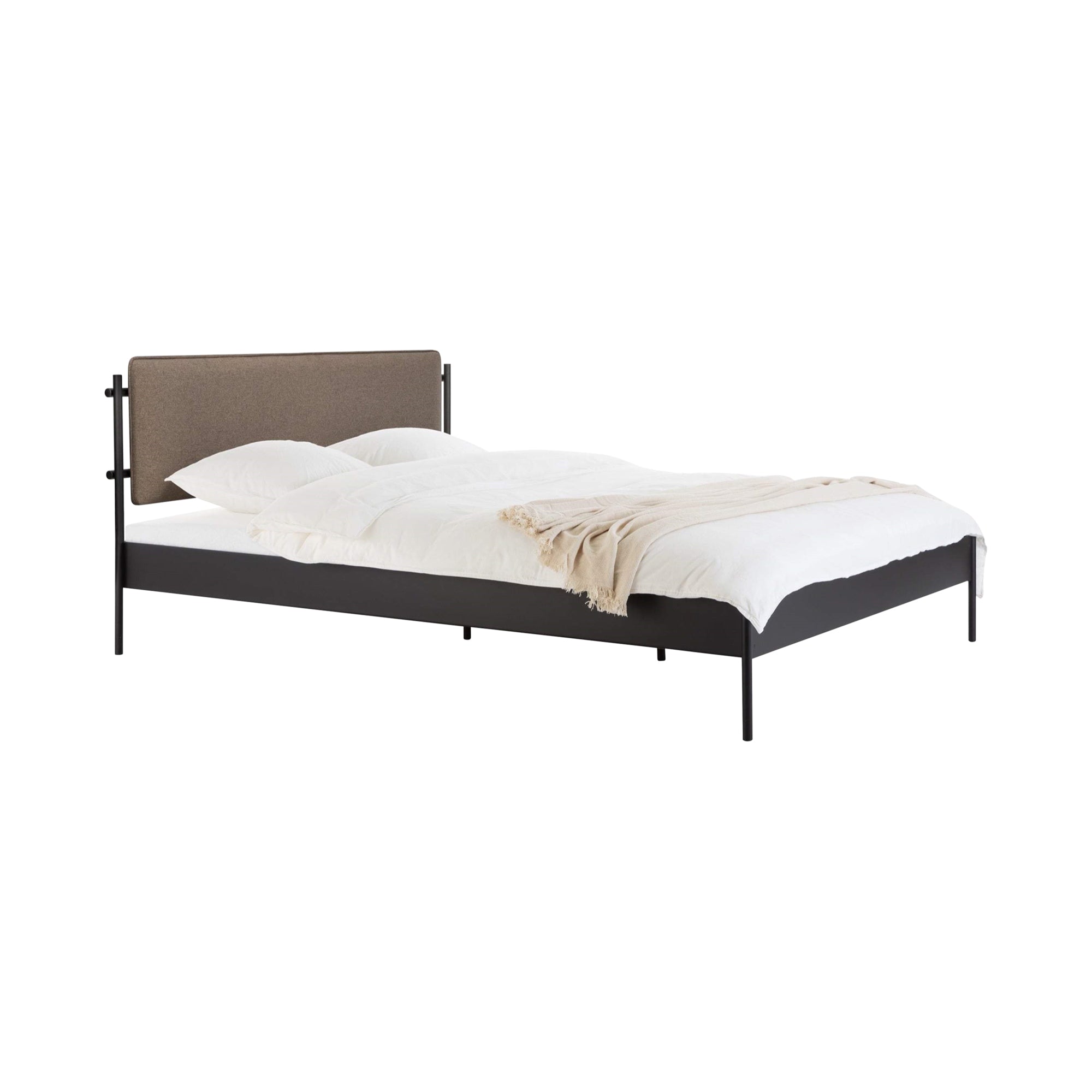Eton Black Steel Bed