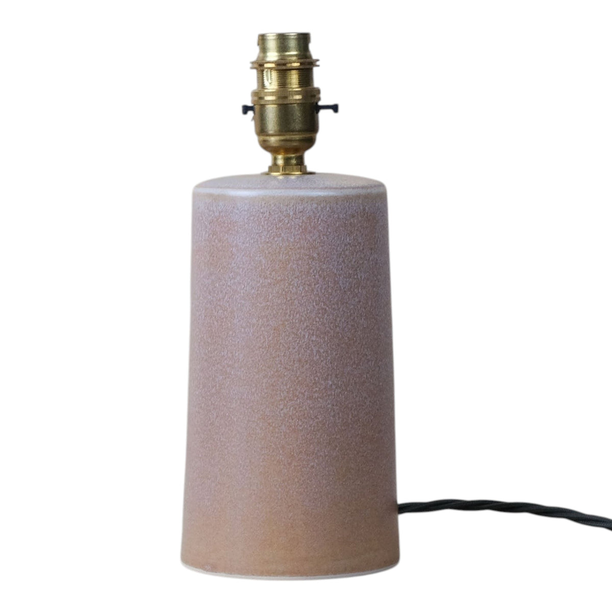 Rustic Heather Small Tapered Lamp